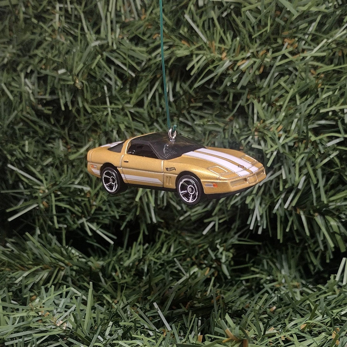 Chevy Corvette 1984 Ornament Christmas tree decoration Chevrolet C4 unique Xmas gift idea