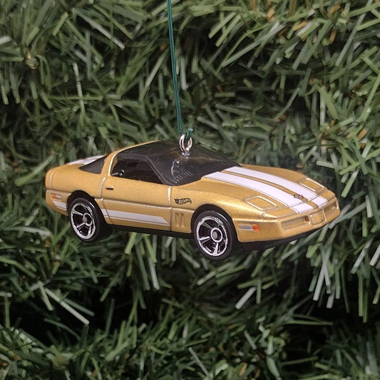 Chevy Corvette 1984 Ornament Christmas Tree Decoration Chevrolet C4 Unique Xmas Gift Idea