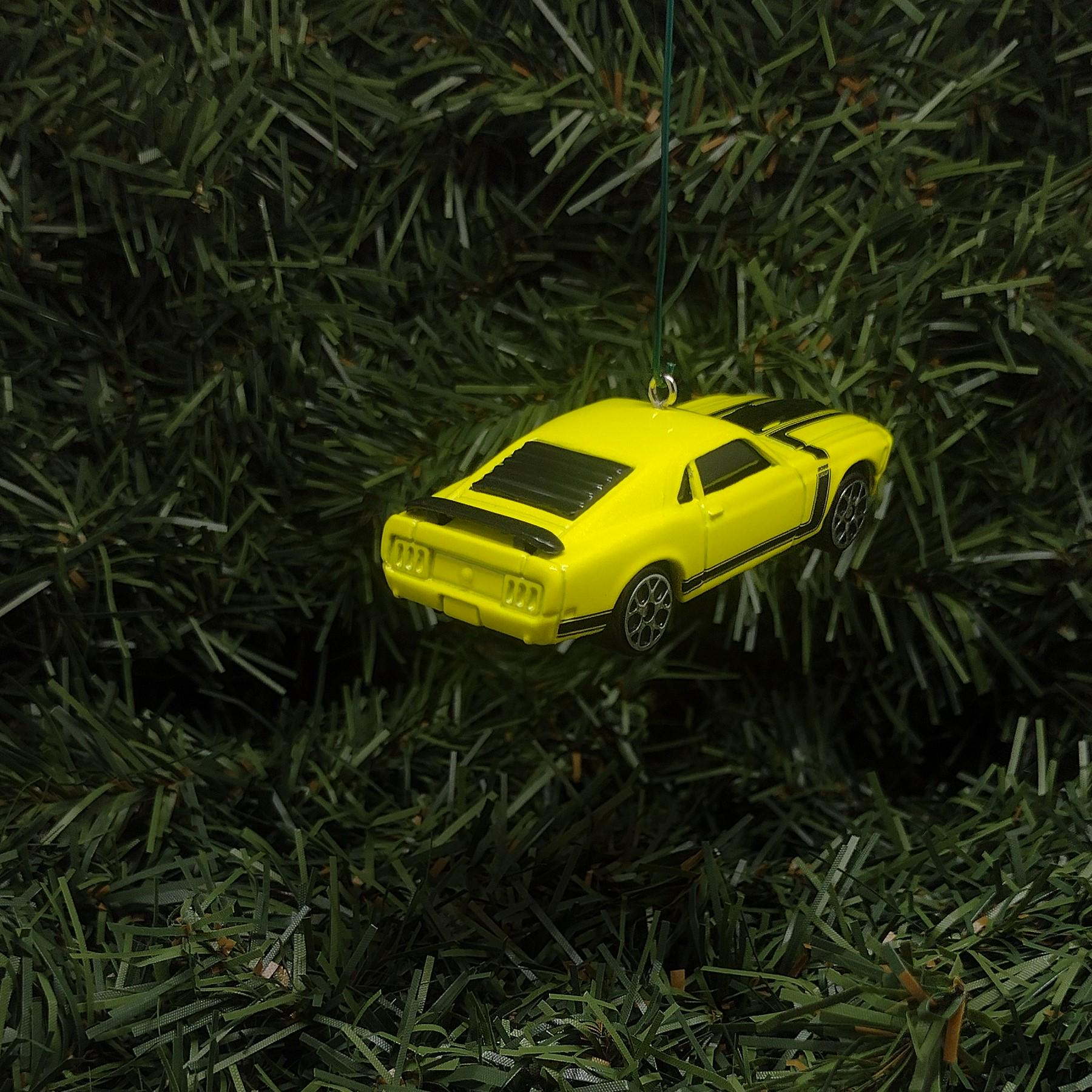 Ford Mustang Ornament 1970 Boss 302 Christmas Tree Decoration Unique Gift Idea Classic V8 Muscle Car