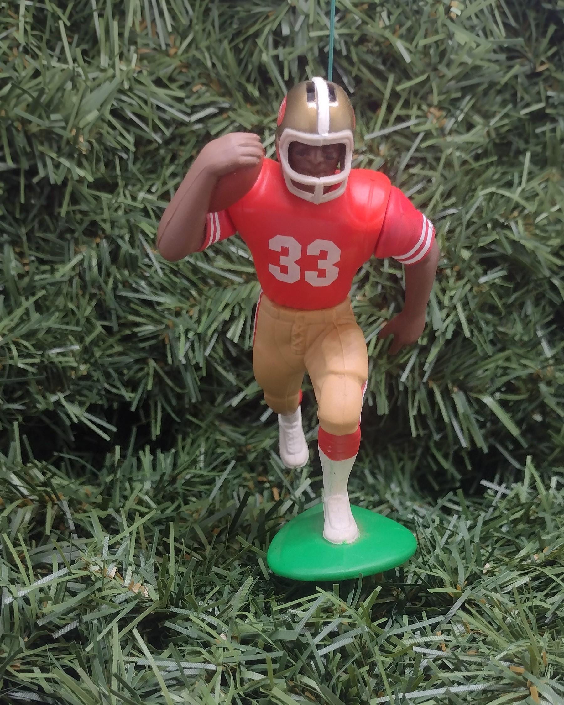 SAN FRANCISCO 49ERS Ornament Roger Craig Christmas Tree Decoration Nfl Football Xmas Gift Idea