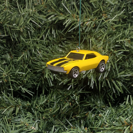 Chevy Camaro 1967 Christmas tree ornament fun classic automotive gift for car enthusiast /man cave tree Chevrolet unique xmas