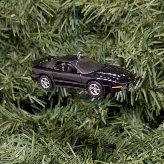 Pontiac Firebird Ornament 1997 Christmas Tree Decoration Trans Am WS6 Unique Xmas Gift Black Nicely Detailed