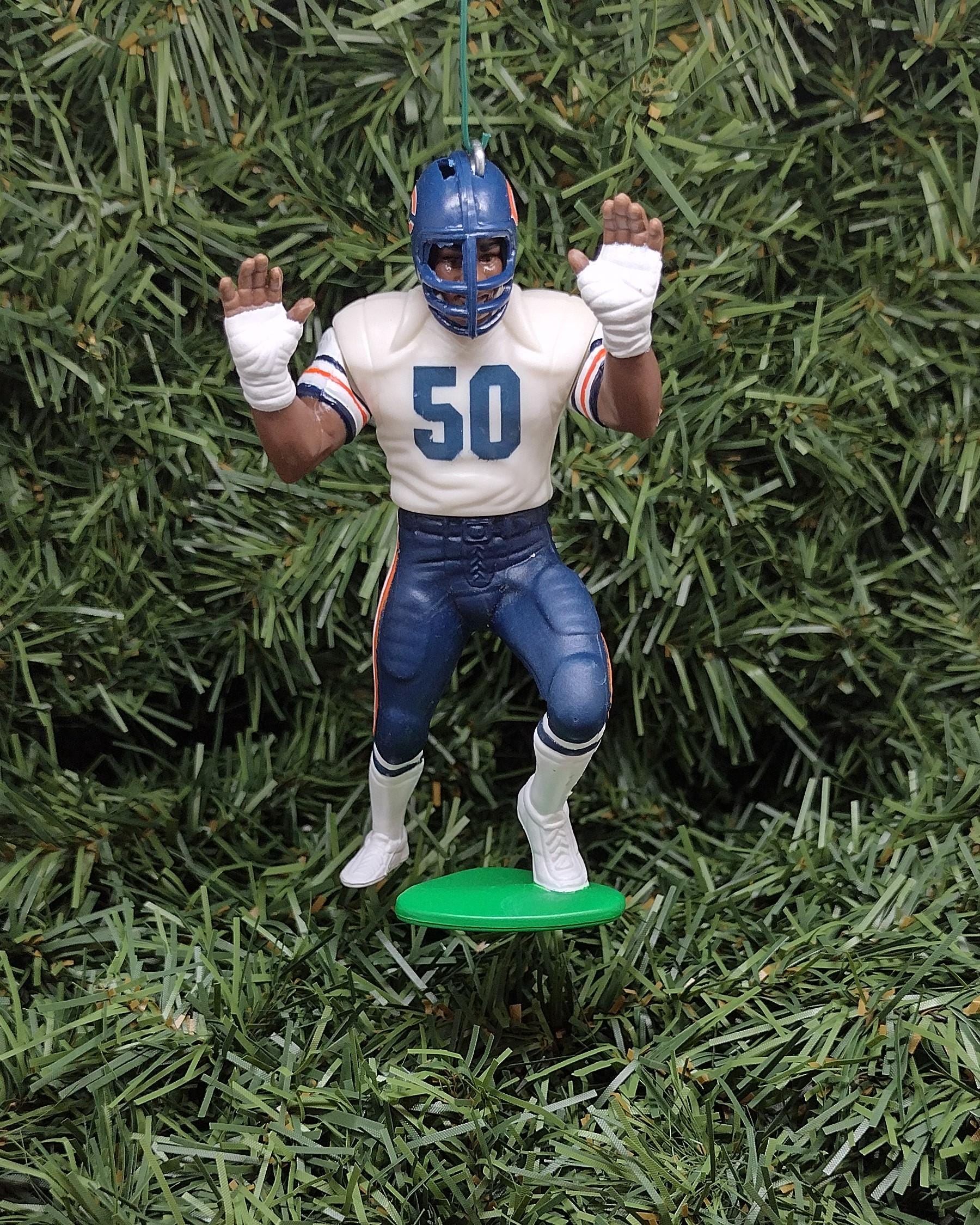 Mike Singletary CHICAGO BEARS Christmas tree ornament xmas nfl football figure unique gift idea