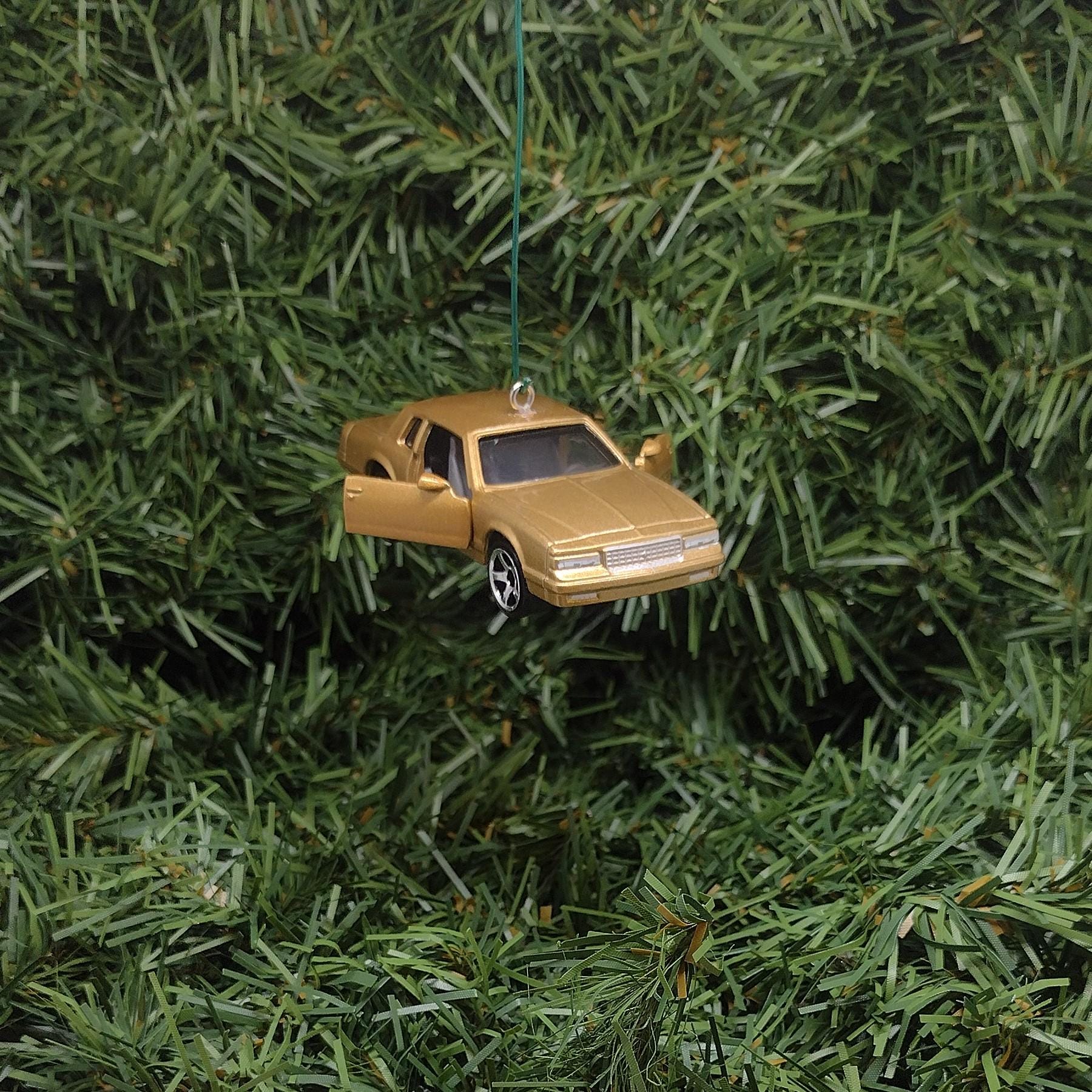 Chevy 1988 MONTE CARLO LS Ornament Christmas Tree Decoration Chevrolet Unique Xmas Gift Idea Nice Detail Doors Open