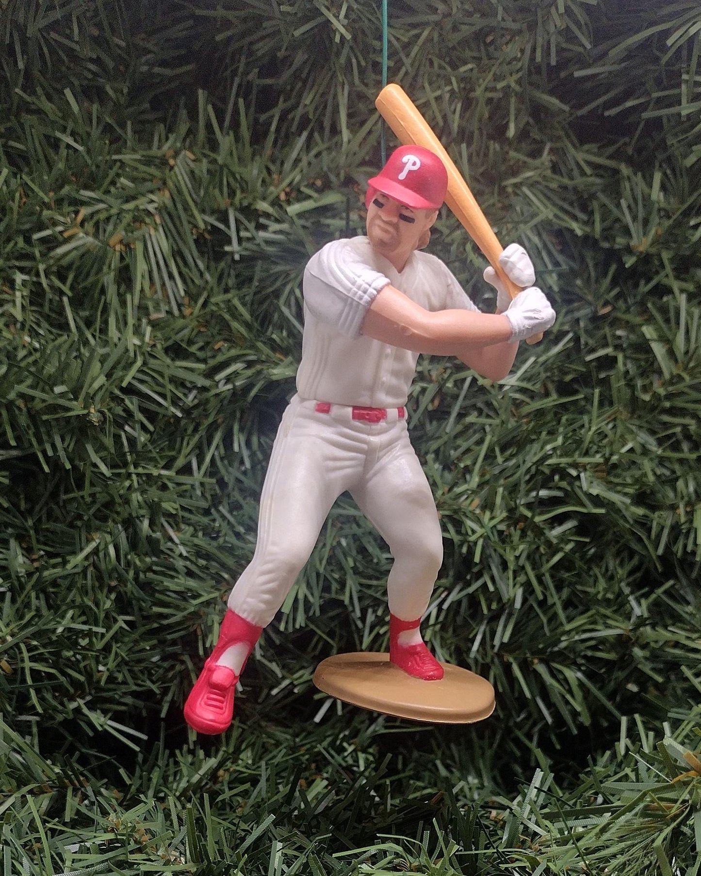 PHILADELPHIA PHILLIES Ornaments Richie Ashburn Curt Schilling John Kruk Lenny Dykstra Christmas Tree MLB Baseball Xmas Gift Idea