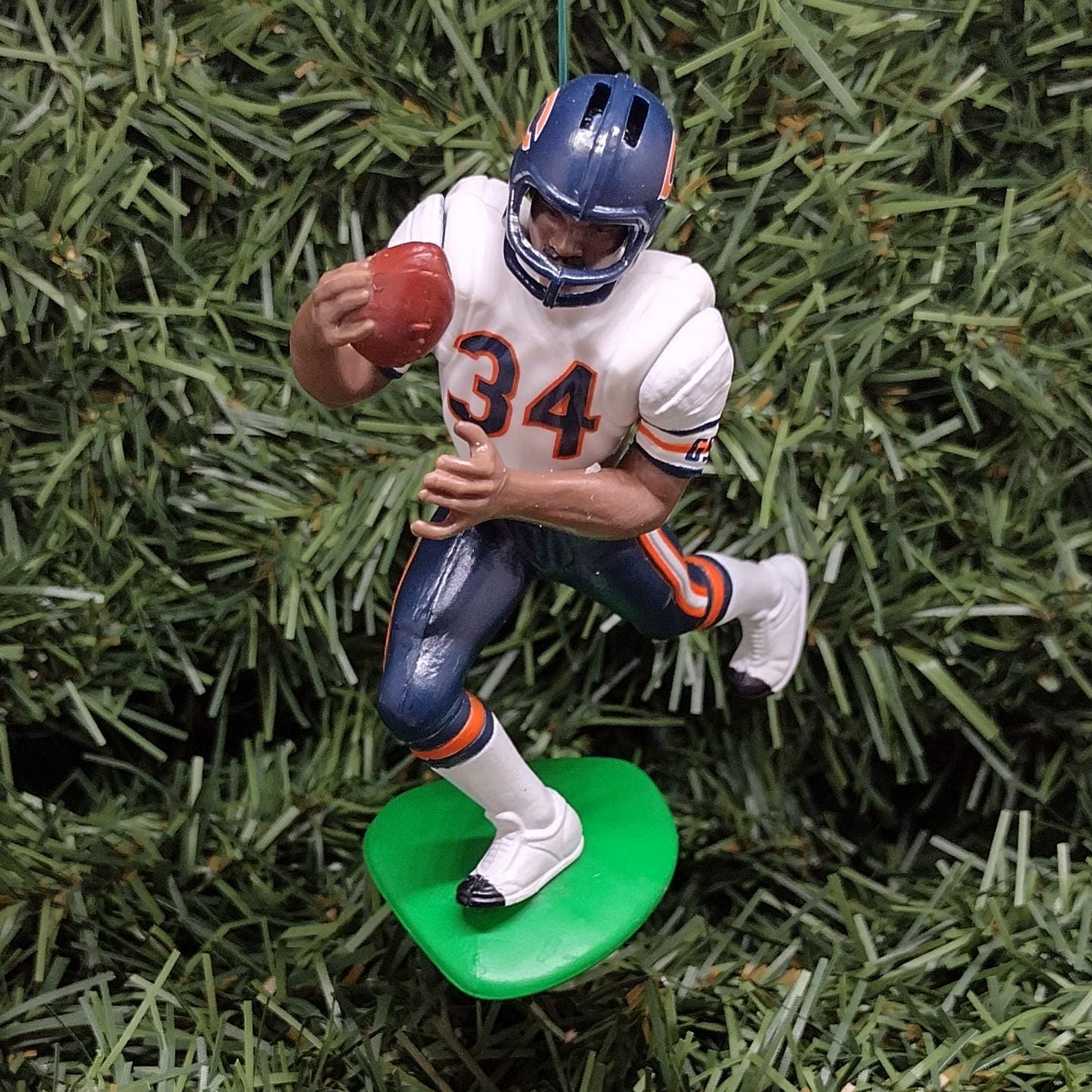 Walter Payton CHICAGO BEARS Ornament Christmas Tree Decoration NFL Football Xmas Gift Idea