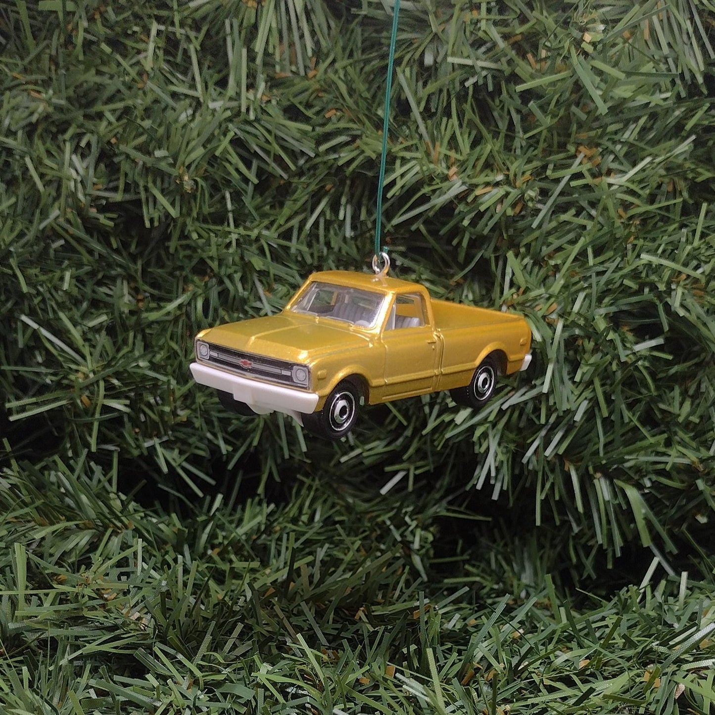 1968 Chevy C10 Truck Ornament Christmas Gift Idea For Car Enthusiast C-10 Chevrolet Pickup Xmas Tree Decoration