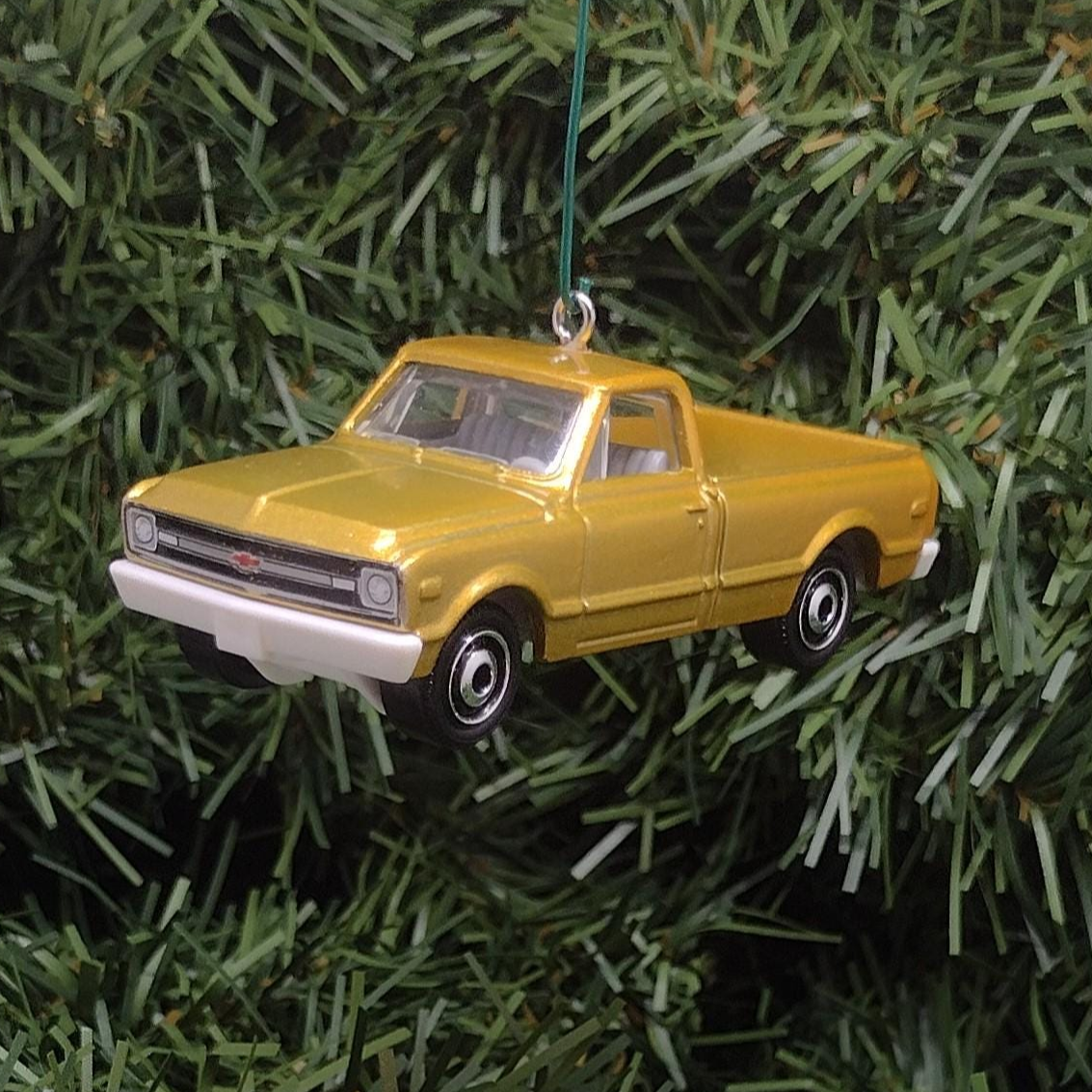 1968 Chevy C10 Truck Ornament Christmas Gift Idea For Car Enthusiast C-10 Chevrolet Pickup Xmas Tree Decoration