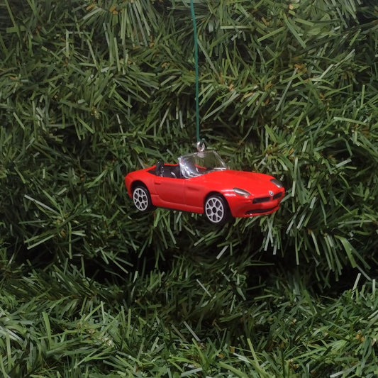 BMW Z8 Ornament Christmas Gift Unique Car Xmas Tree Decoration 1998-2003