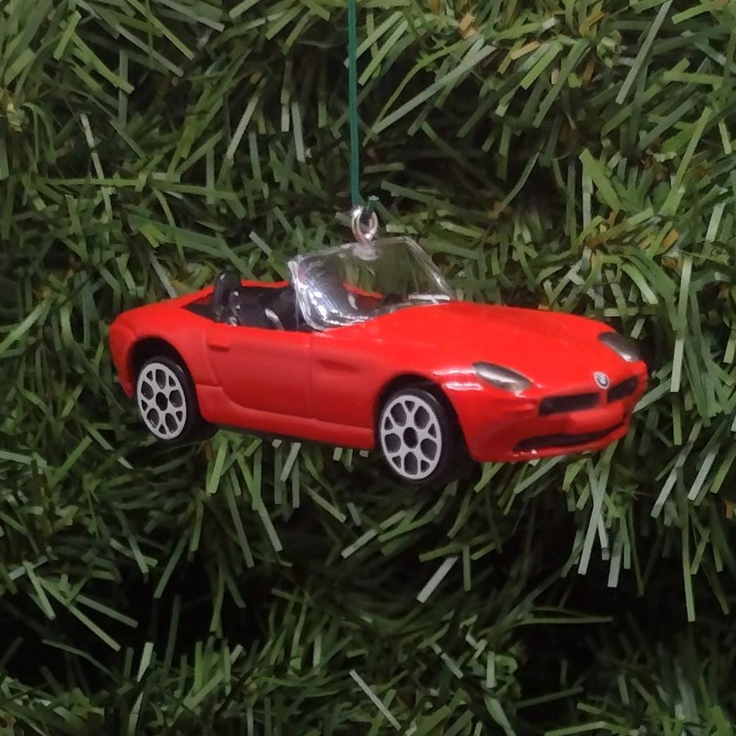 BMW Z8 Ornament Christmas Gift Unique Car Xmas Tree Decoration 1998-2003