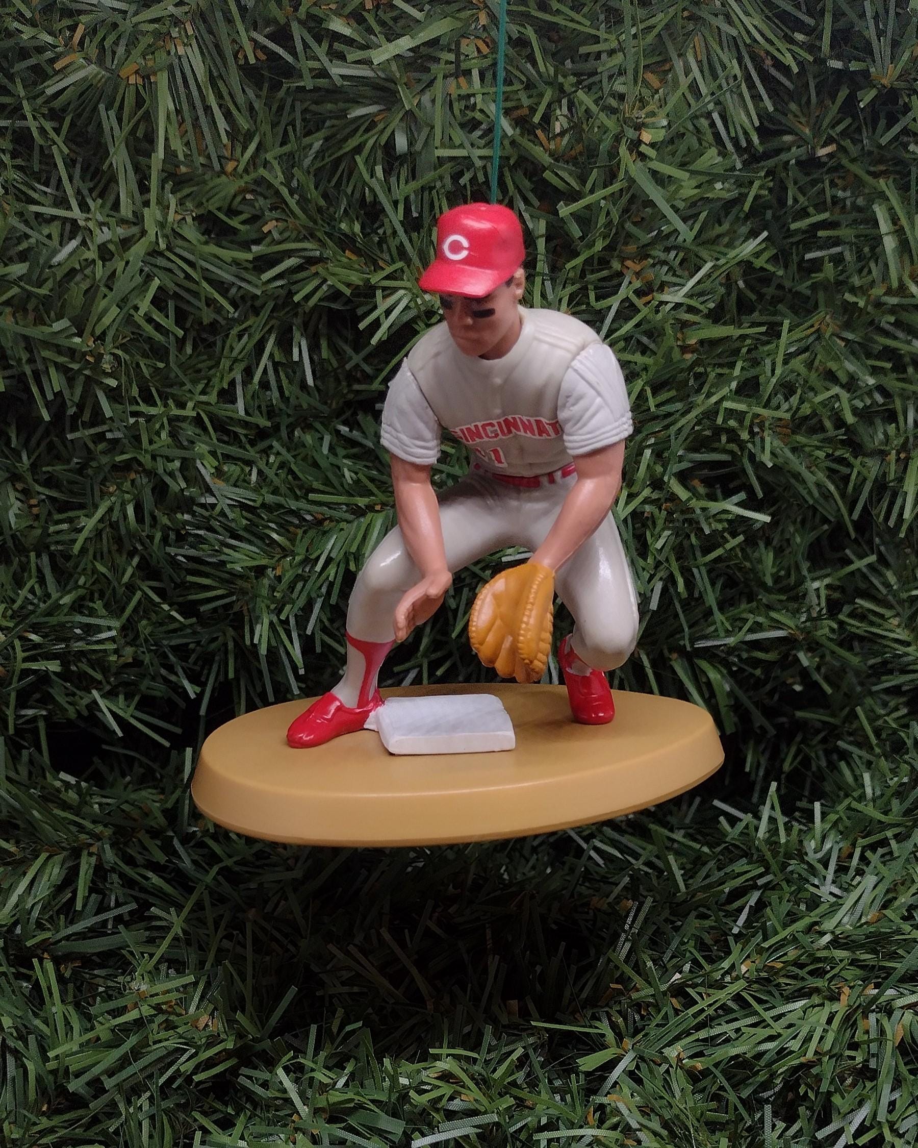 Barry Larkin CINCINNATI REDS Ornament Christmas Tree Decoration MLB Baseball Figure Unique Gift Idea