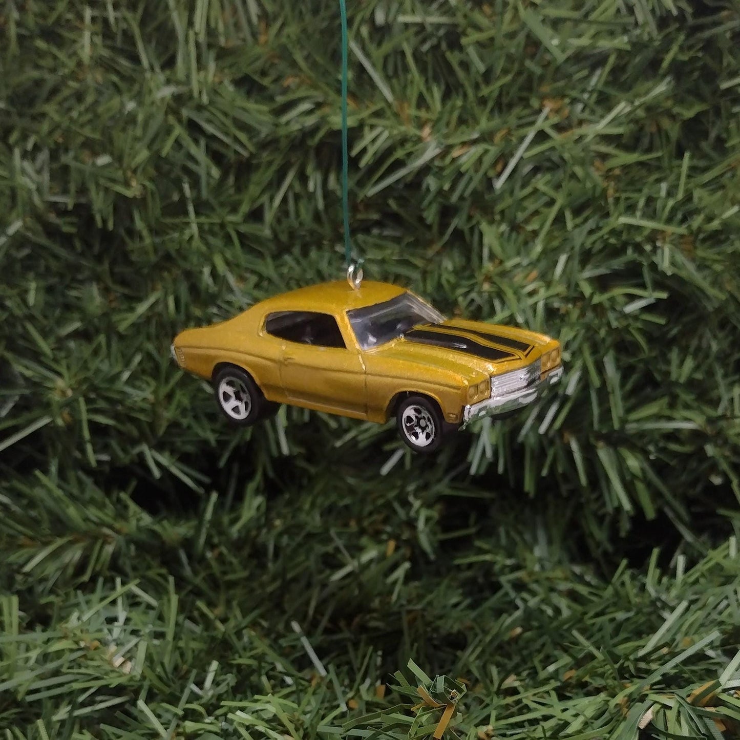 Chevy Chevelle SS 1970 Ornament Christmas tree decoration fun gift for car enthusiast Chevrolet unique xmas gift idea