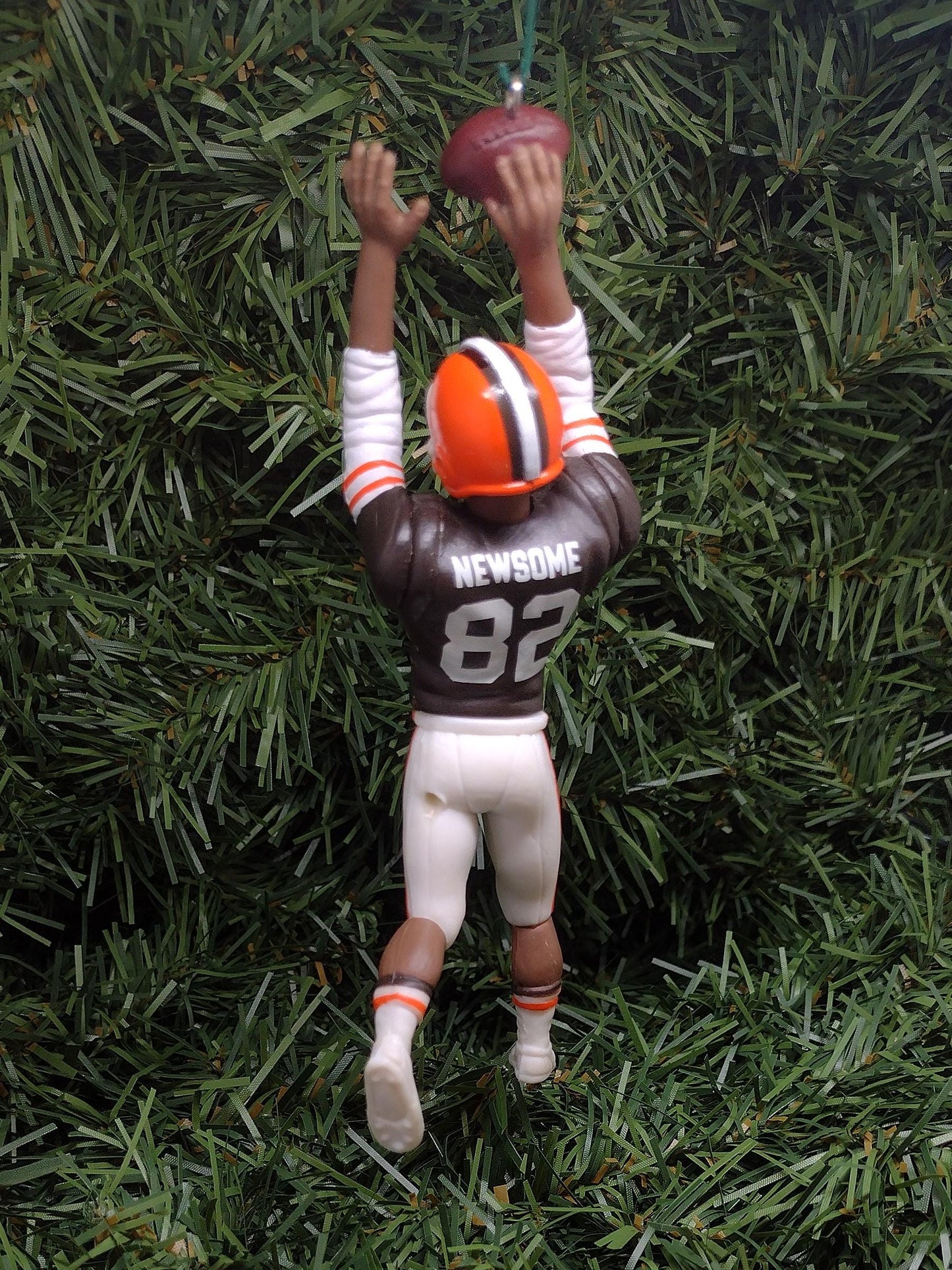 CLEVELAND BROWNS Ornaments Christmas Tree Decoration Ozzie Newsome/Tim Couch Michael Dean Perry NFL Football Unique Xmas Gift Idea