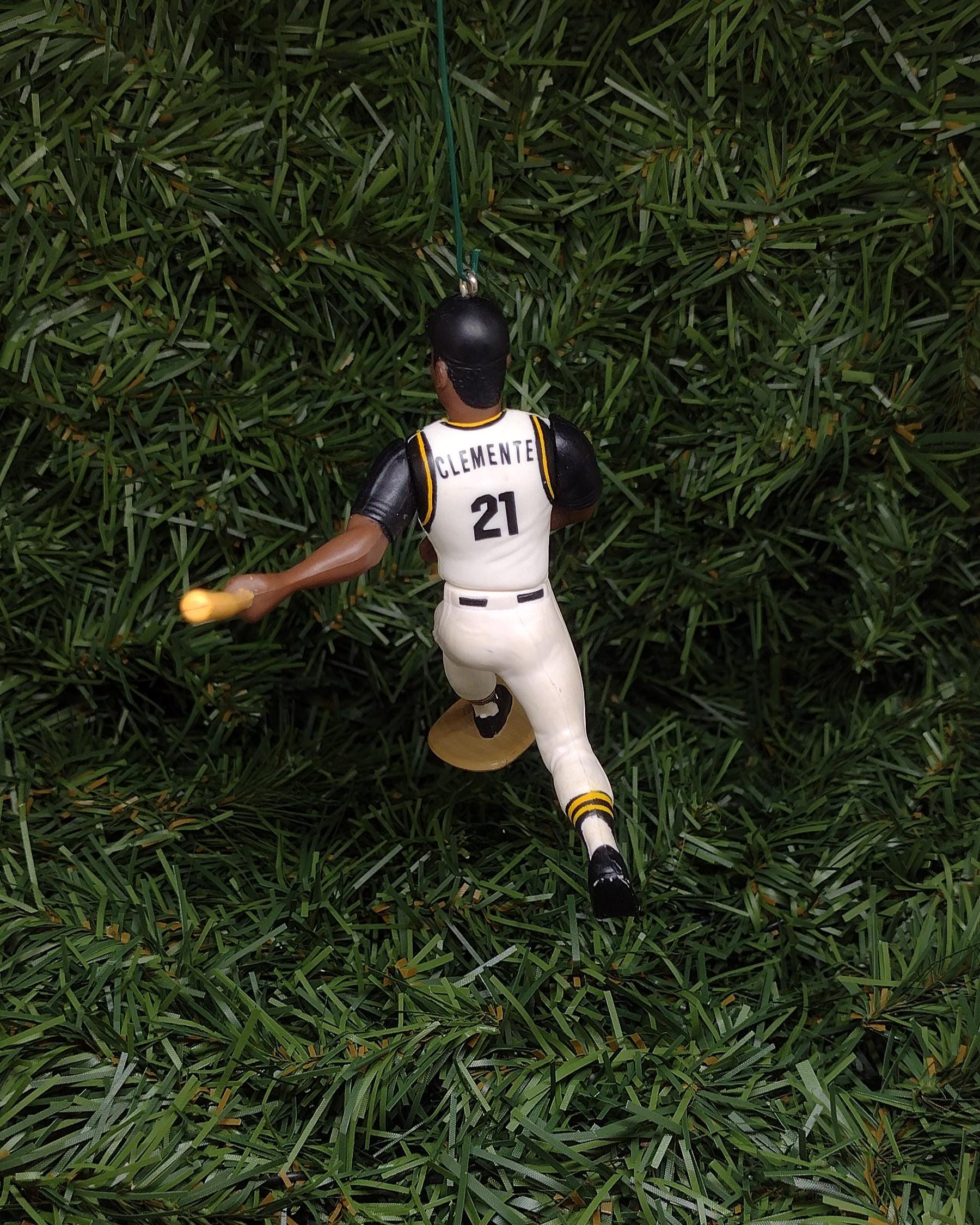 Roberto Clemente Pittsburgh Pirates Ornament Christmas Gift Idea MLB Baseball Figure Unique Xmas Tree Decoration