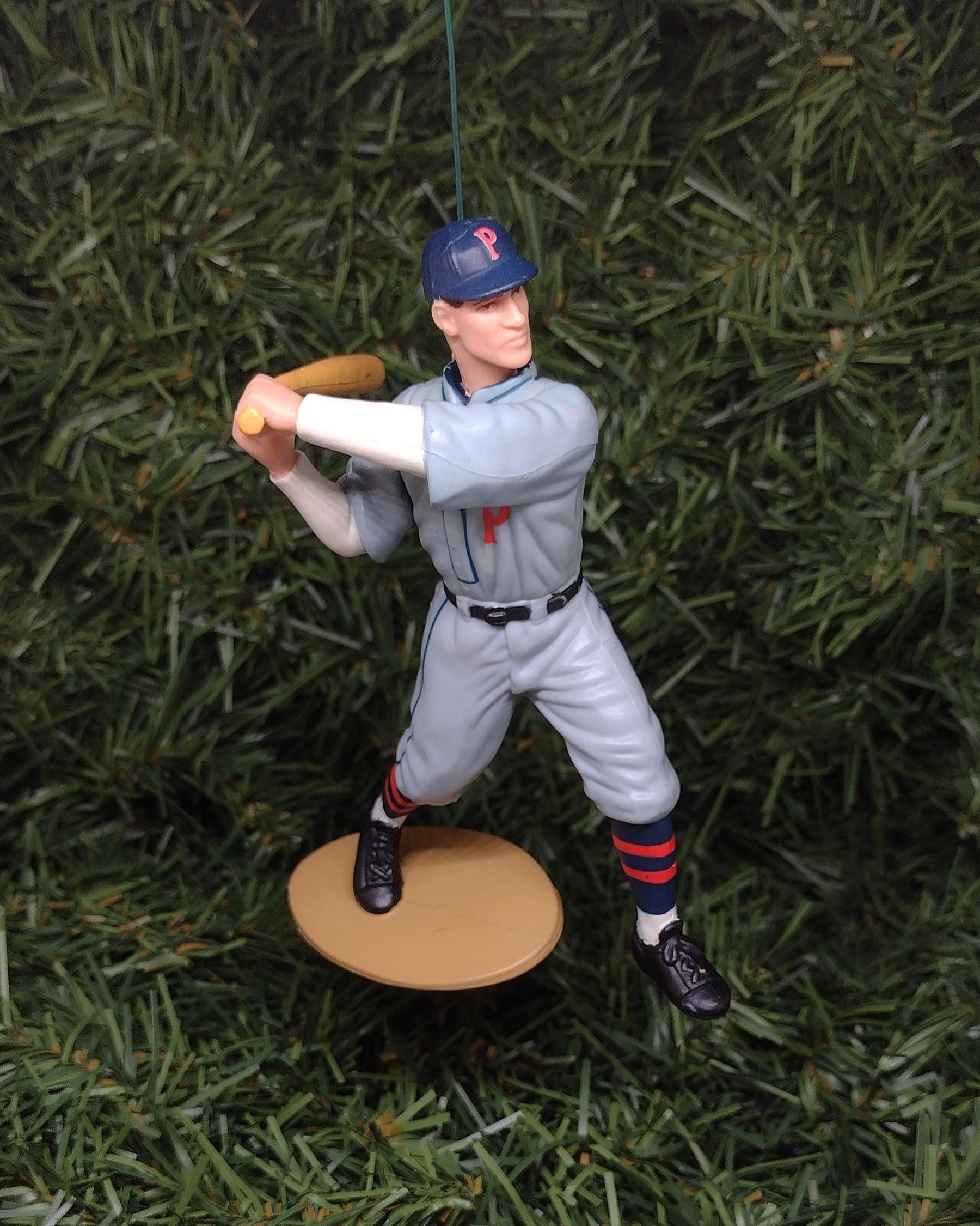 Honus Wagner Pittsburgh Pirates Christmas Ornament MLB Baseball Figure Unique Gift Idea Xmas Tree Decoration