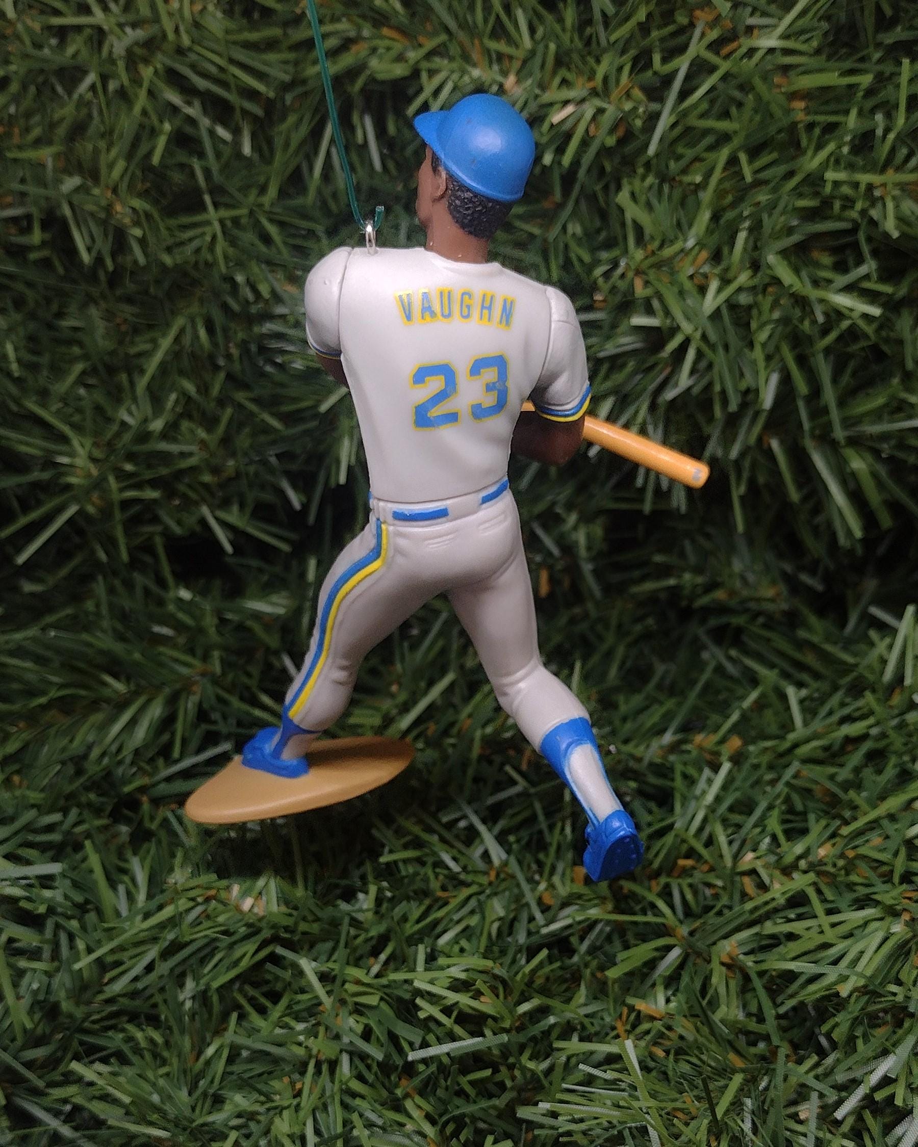 Robin Yount MILWAUKEE BREWERS Christmas tree ornament MLB baseball xmas figure