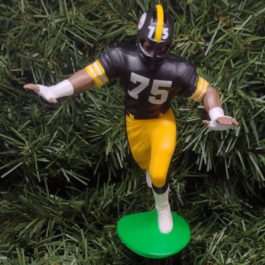 PITTSBURGH STEELERS Ornament Joe Greene Christmas Gift NFL Football Figure Xmas Decoration
