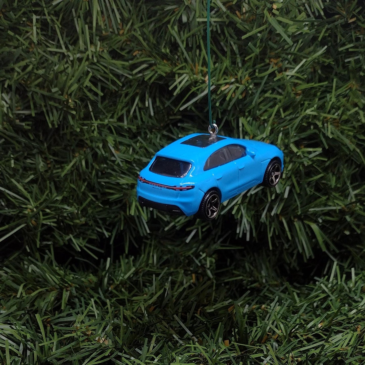 Porsche Macan Ornament Christmas Tree Decoration Unique Gift Idea 2021 2022 2023 Blue Orange