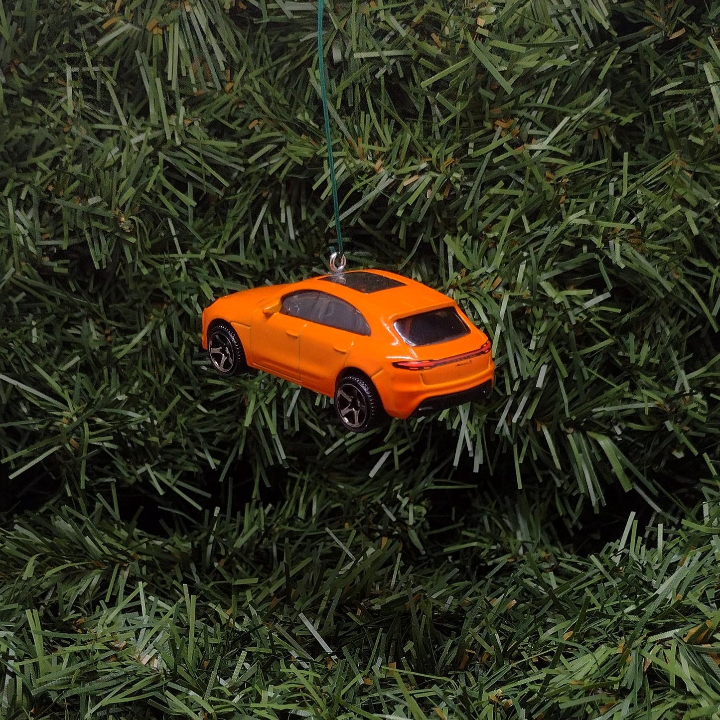 Porsche Macan Ornament Christmas Tree Decoration Unique Gift Idea 2021 2022 2023 Blue Orange