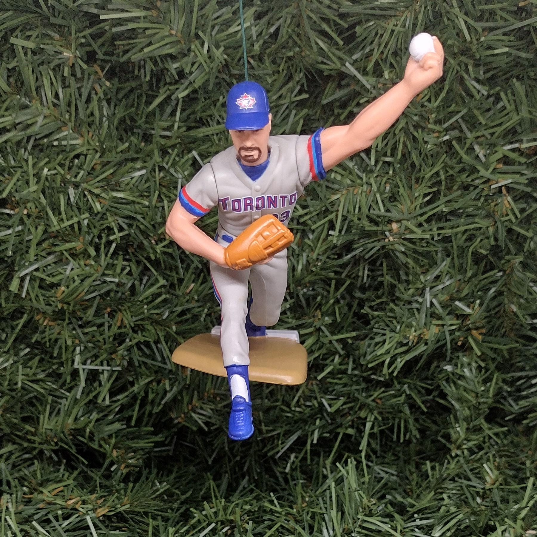 TORONTO BLUE JAYS Ornaments Christmas Tree Gift Roger Clemens/Joe Carter/Carlos Delgado/Paul Molitor/Roberto Alomar/John Olerud/David Wells
