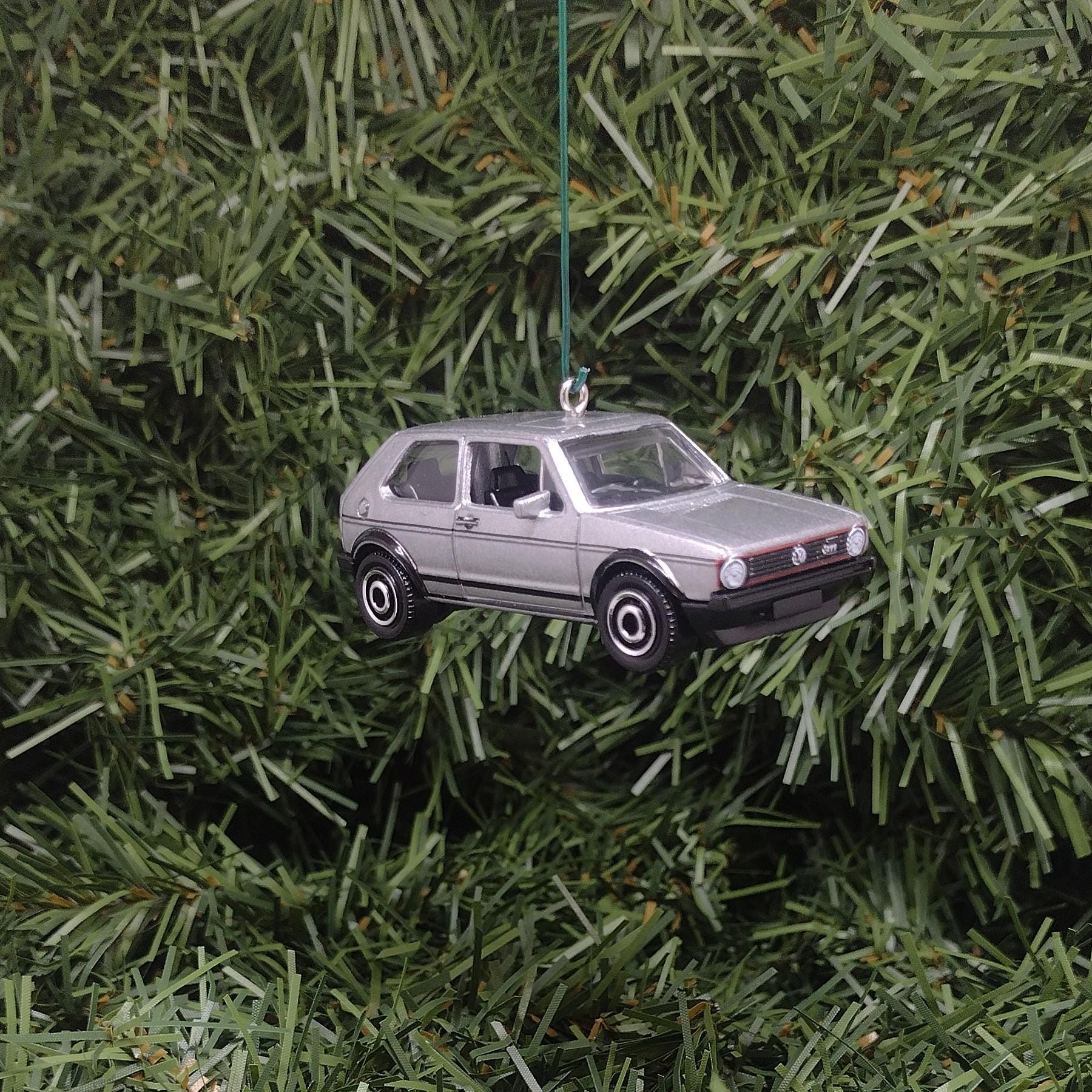 VW Golf MK1 GTI Ornament Christmas Gift 1976 Volkswagen Xmas Tree Decoration 2.5 inch licensed