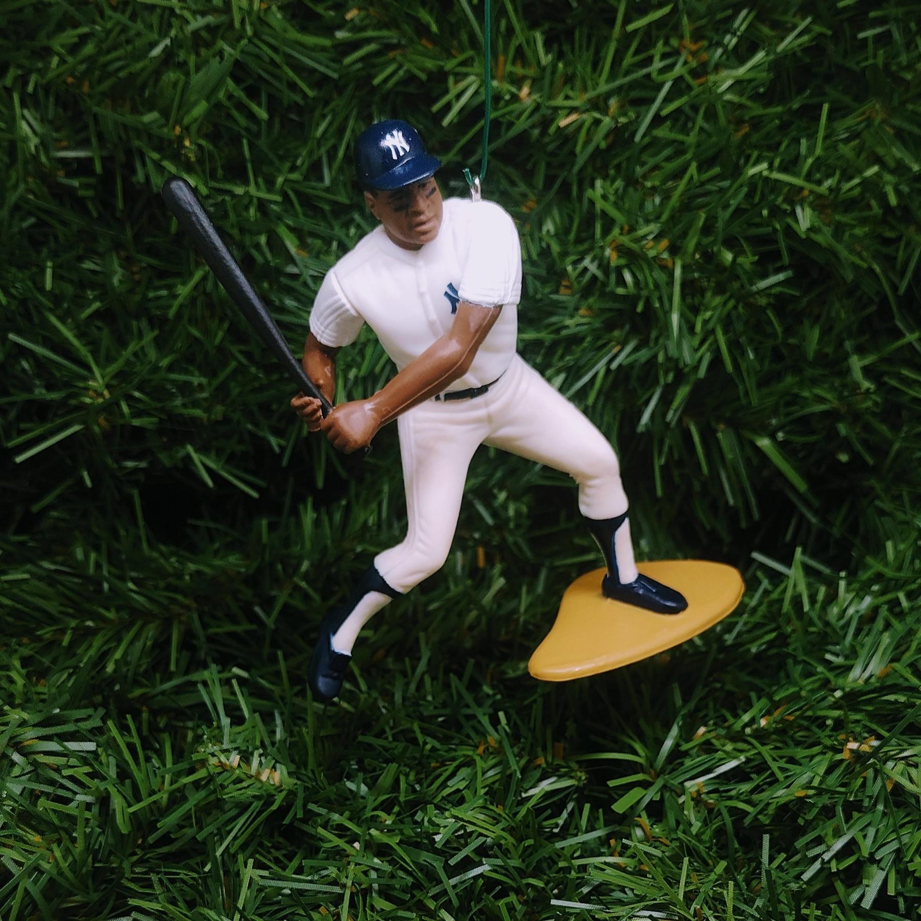 NEW YORK YANKEES Ornament Dave Righetti Jimmy Key Danny Tartabull Jim Abbott Christmas Gift