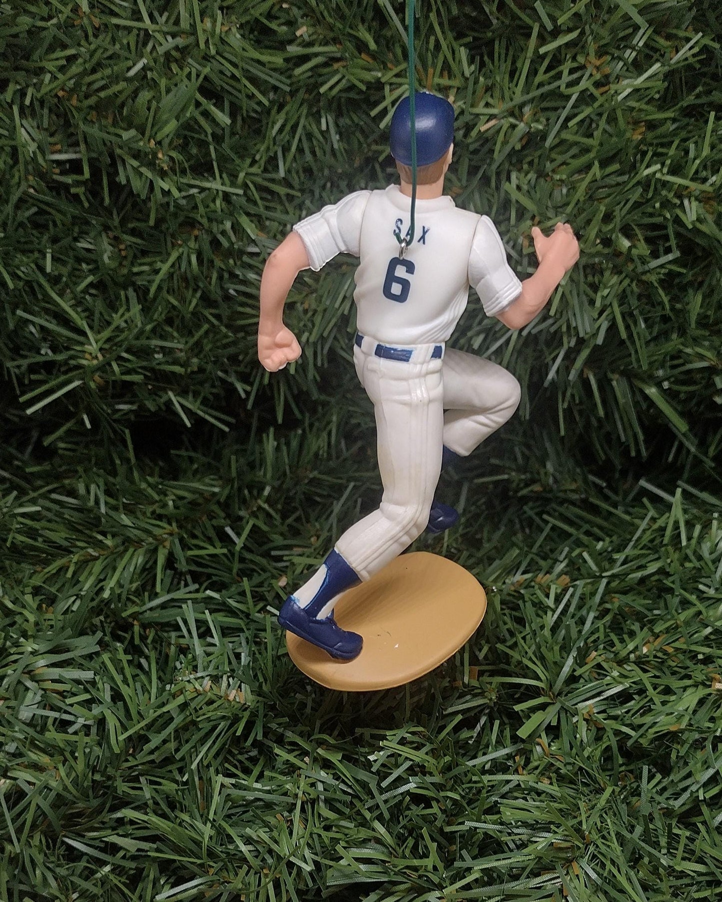 Steve Sax NEW YORK YANKEES Ornament Christmas Gift Idea Xmas Tree Decoration Mlb Baseball Figure