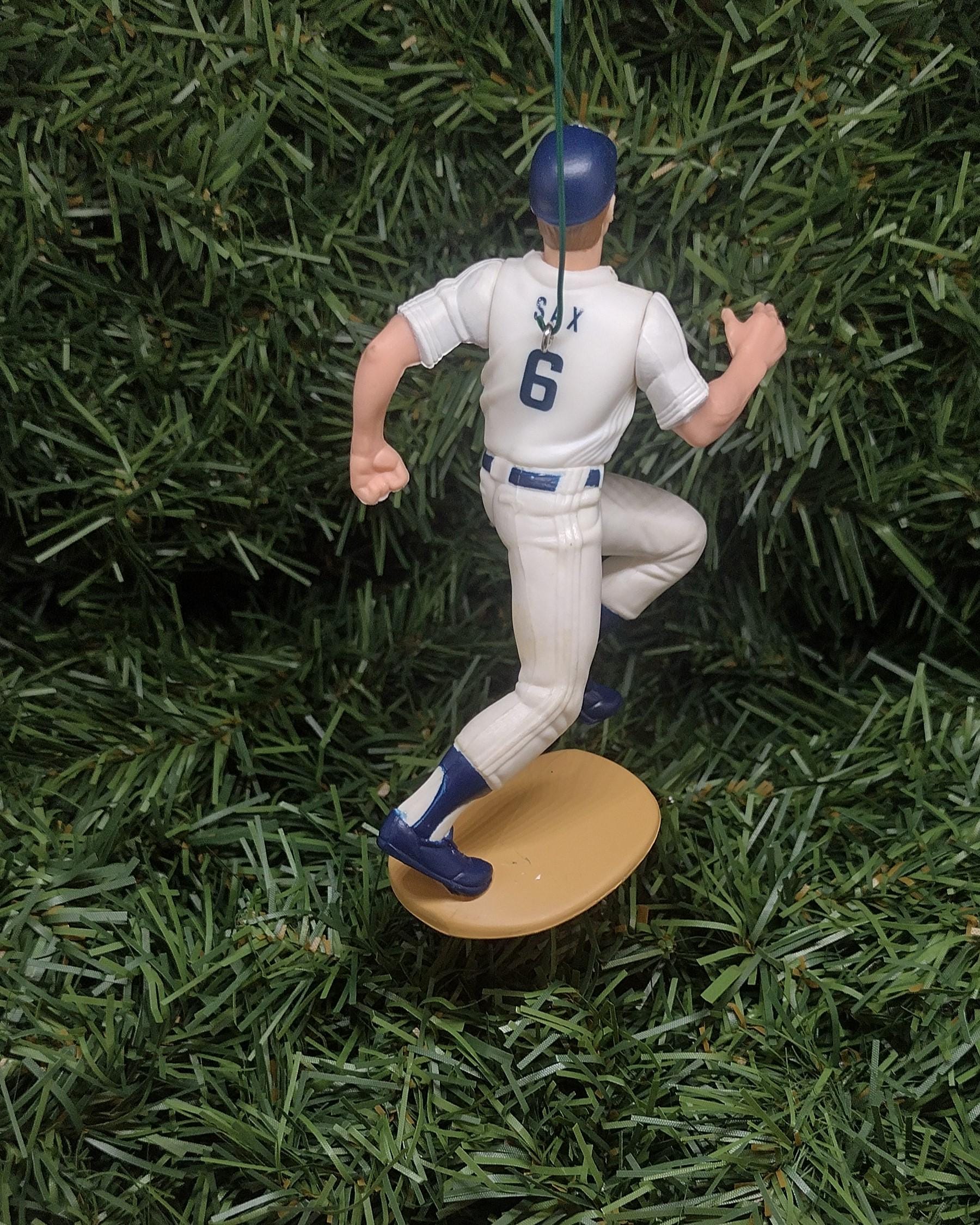 Steve Sax NEW YORK YANKEES Ornament Christmas Gift Idea Xmas Tree Decoration Mlb Baseball Figure