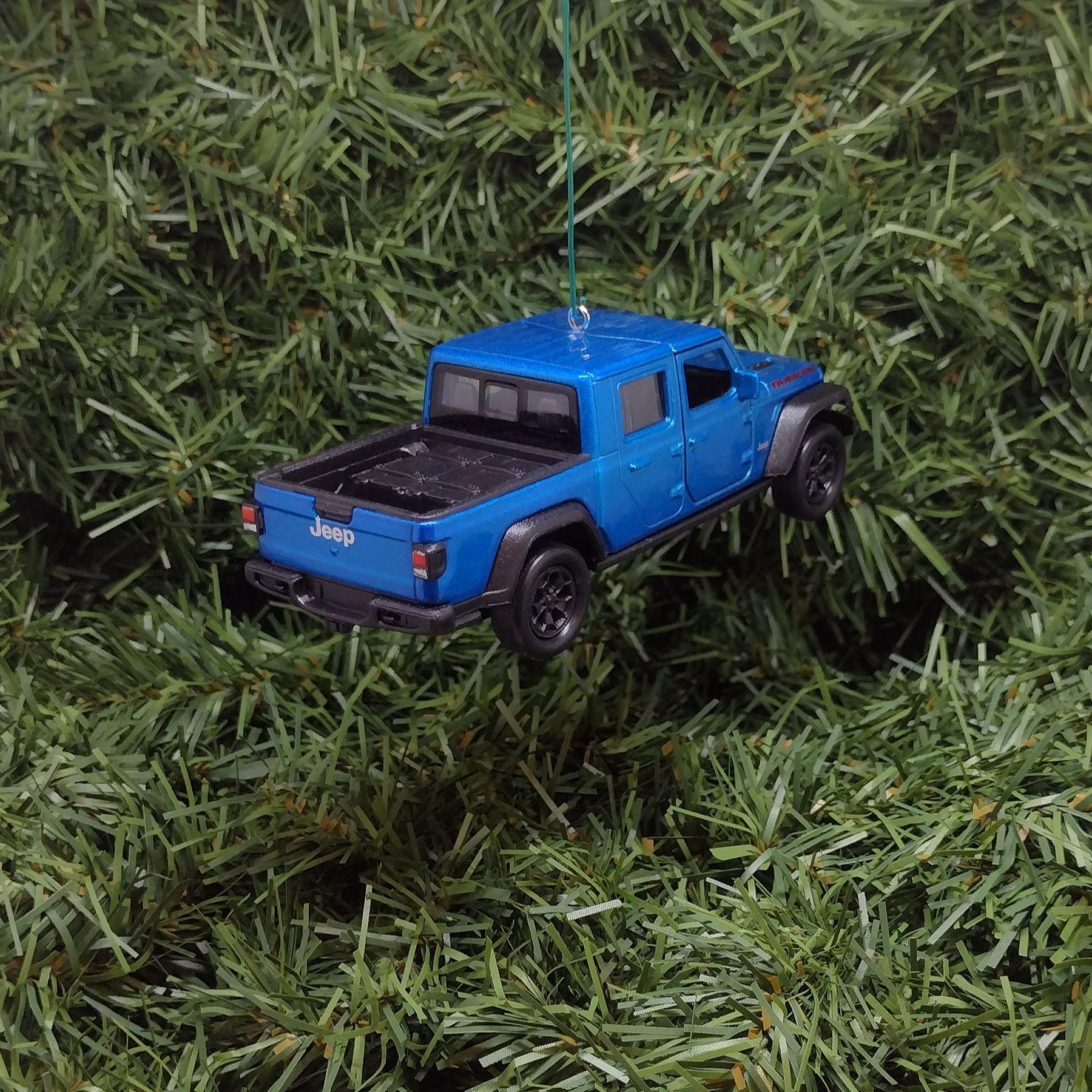 JEEP GLADIATOR Ornament Christmas Gift Xmas Tree Decoration 5 inch Blue 2019-2024