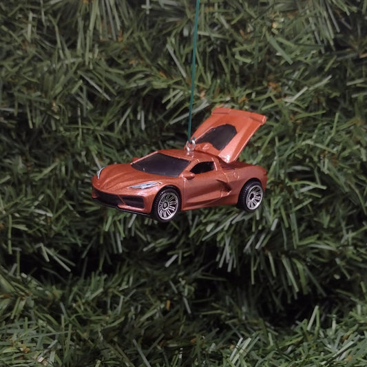 Chevy Corvette 2020 Christmas ornament fun automotive gift for car enthusiast /man cave tree unique xmas idea Chevrolet