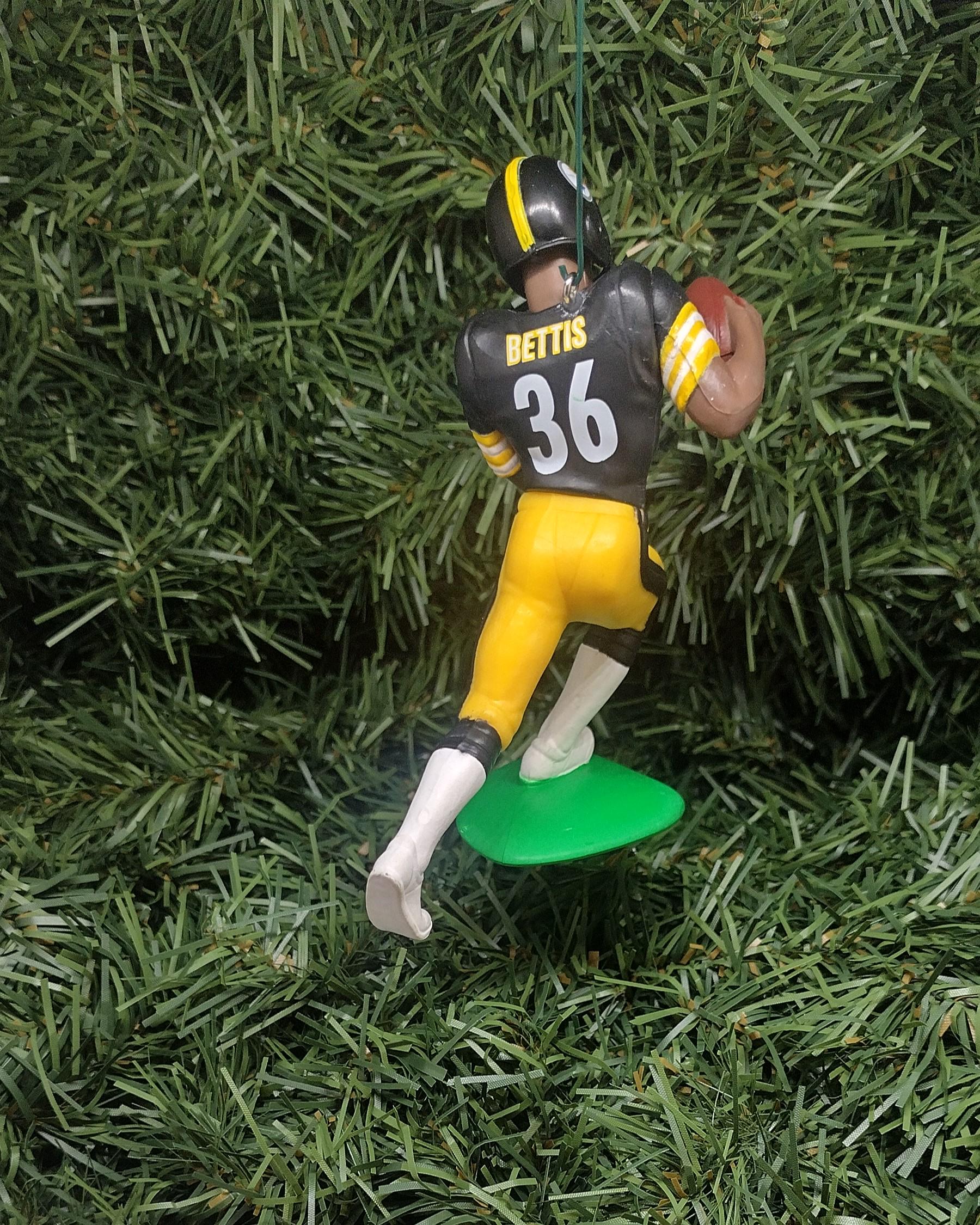 Jerome Bettis PITTSBURGH STEELERS Christmas tree ornament xmas nfl football figure unique gift idea