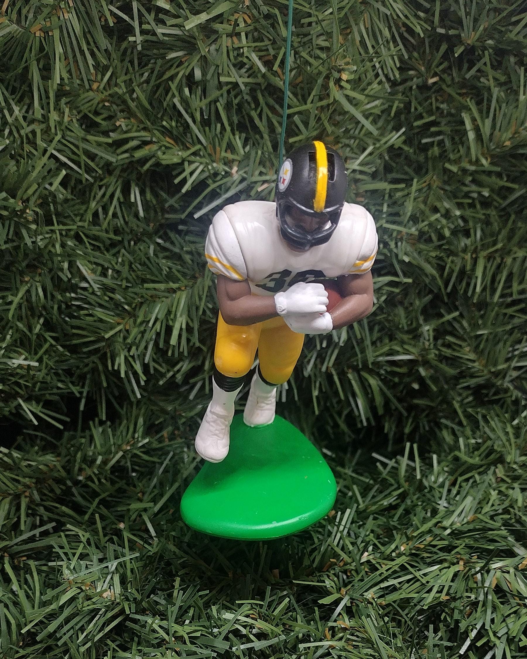 Jerome Bettis PITTSBURGH STEELERS Christmas tree ornament xmas nfl football figure unique gift idea