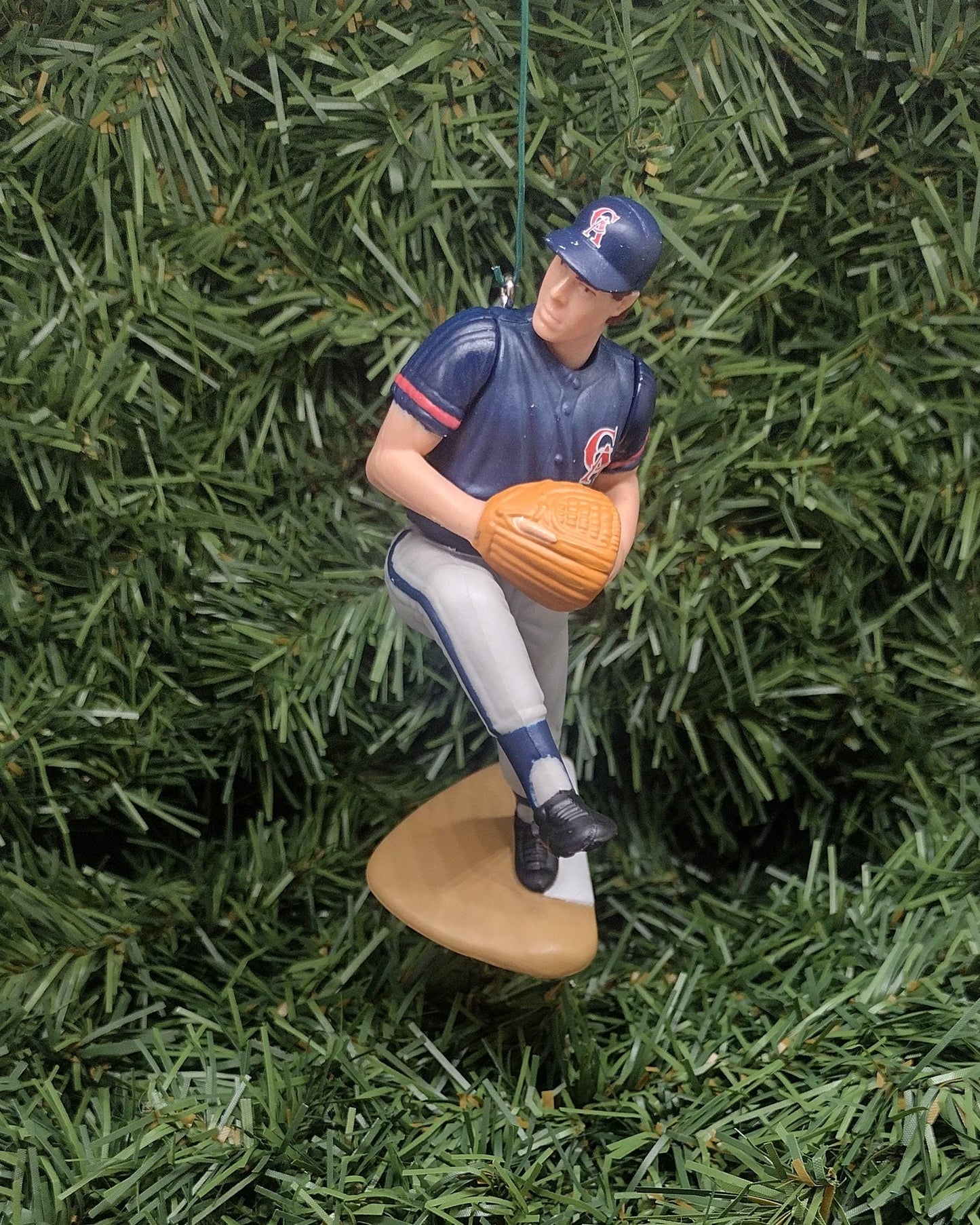 LOS ANGELES ANGELS Christmas Ornaments Jim Edmonds Steve Finley Jim Abbott Unique Gift Anaheim California