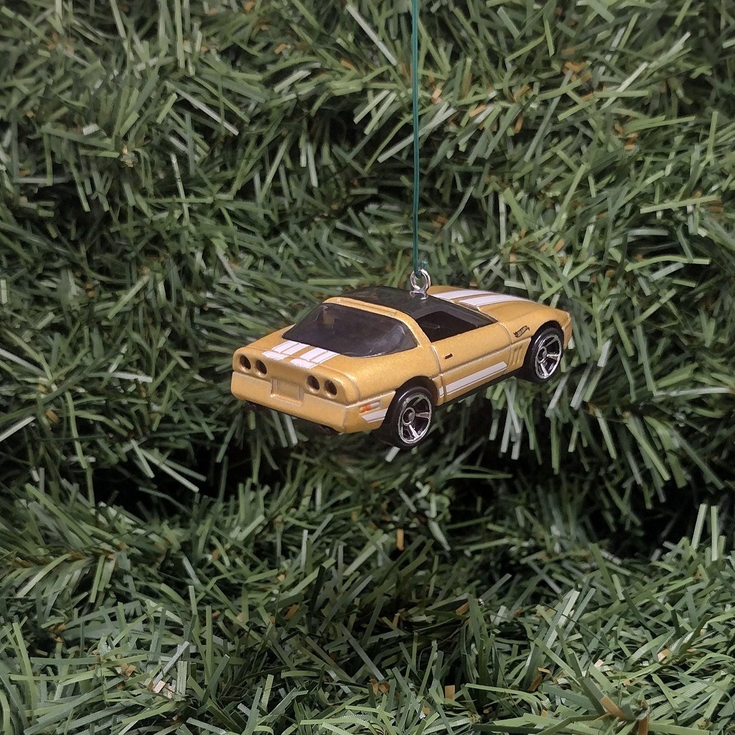 Chevy Corvette 1984 Ornament Christmas tree decoration Chevrolet C4 unique Xmas gift idea