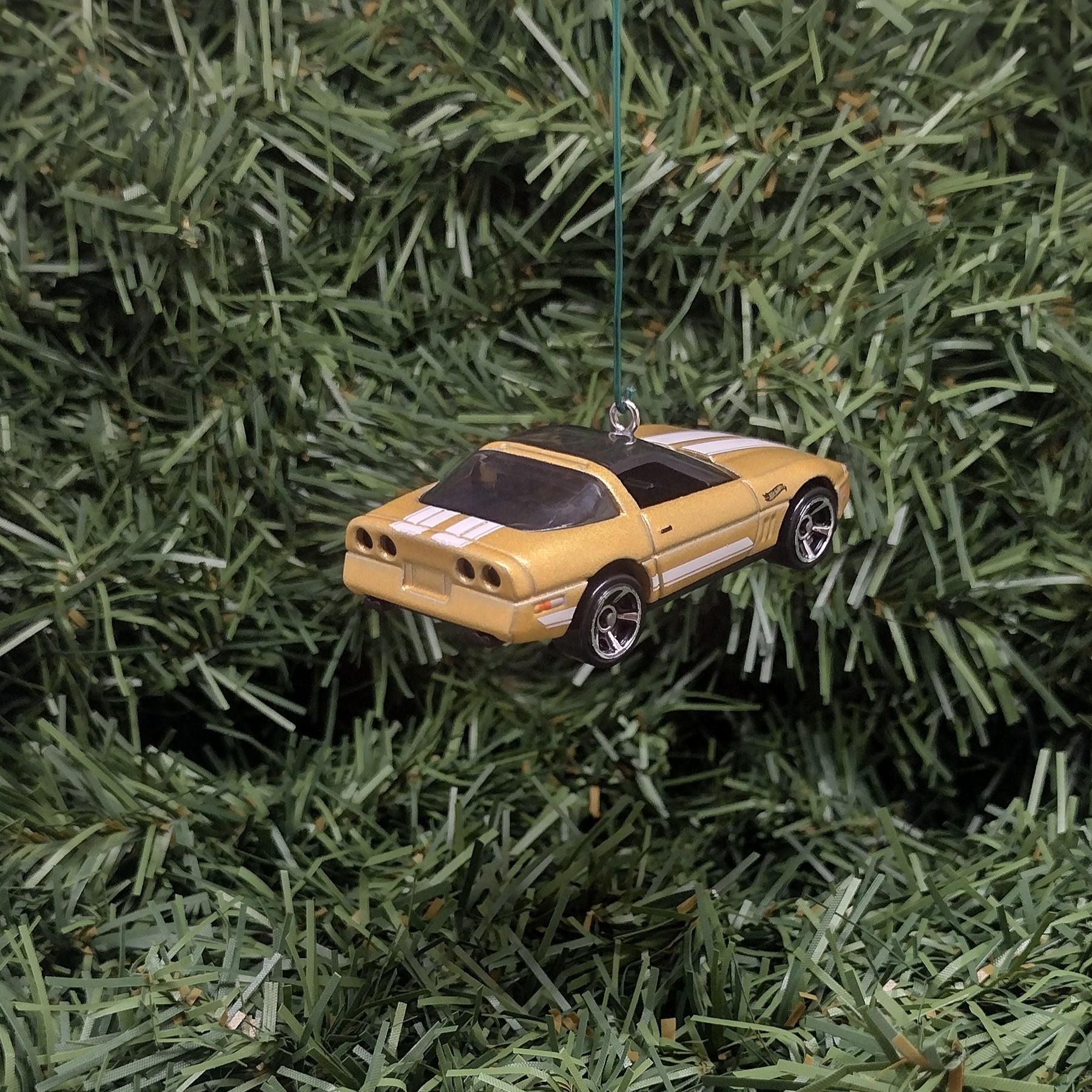 Chevy Corvette 1984 Ornament Christmas tree decoration Chevrolet C4 unique Xmas gift idea