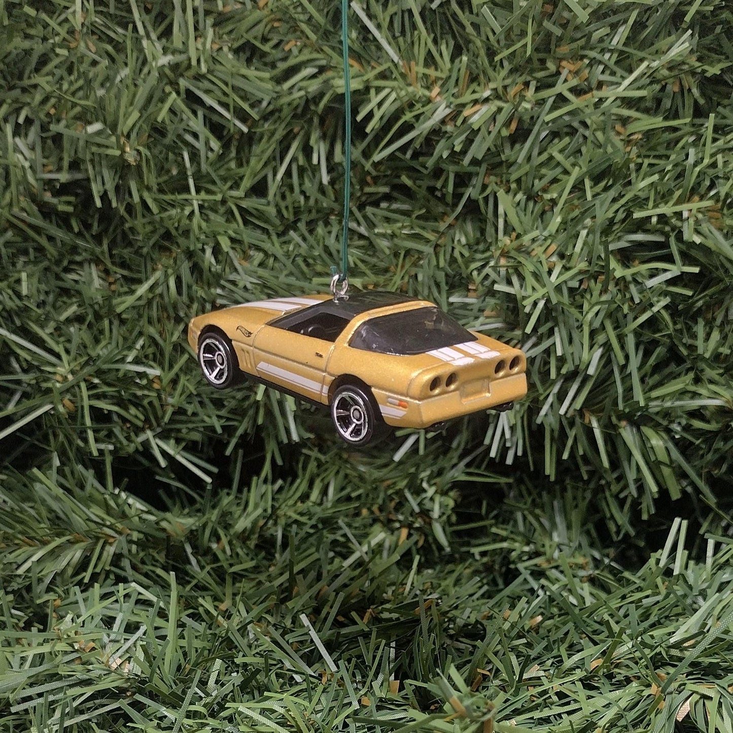 Chevy Corvette 1984 Ornament Christmas tree decoration Chevrolet C4 unique Xmas gift idea