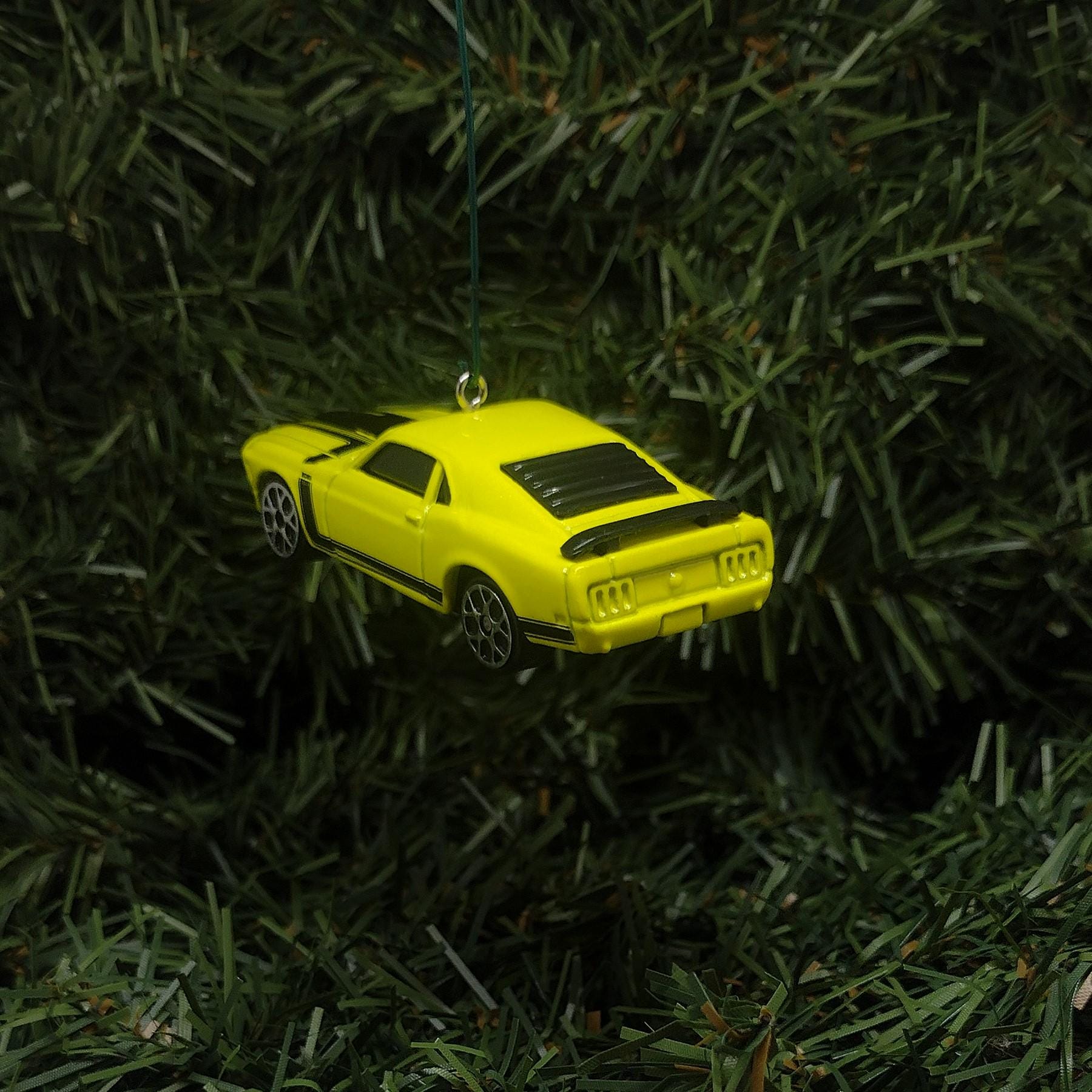 Ford Mustang Ornament 1970 Boss 302 Christmas Tree Decoration Unique Gift Idea Classic V8 Muscle Car