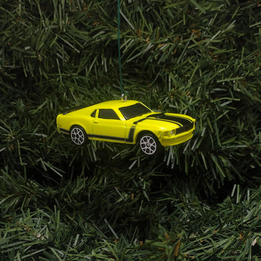 Ford Mustang Ornament 1970 Boss 302 Christmas Tree Decoration Unique Gift Idea Classic V8 Muscle Car
