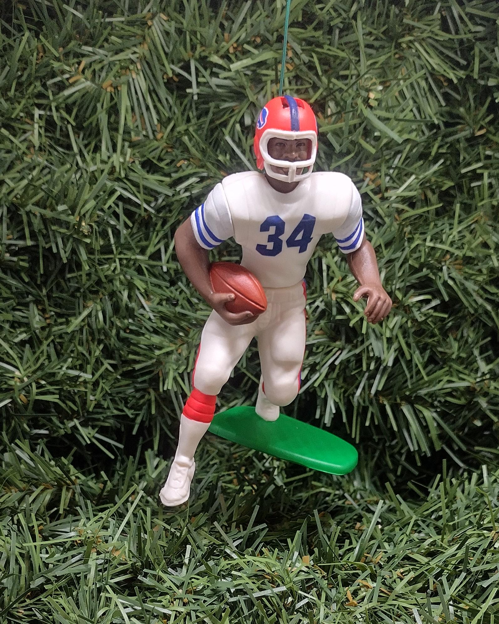 Thurman Thomas BUFFALO BILLS Ornament Christmas Tree Decoration NFL Football Unique Gift Idea