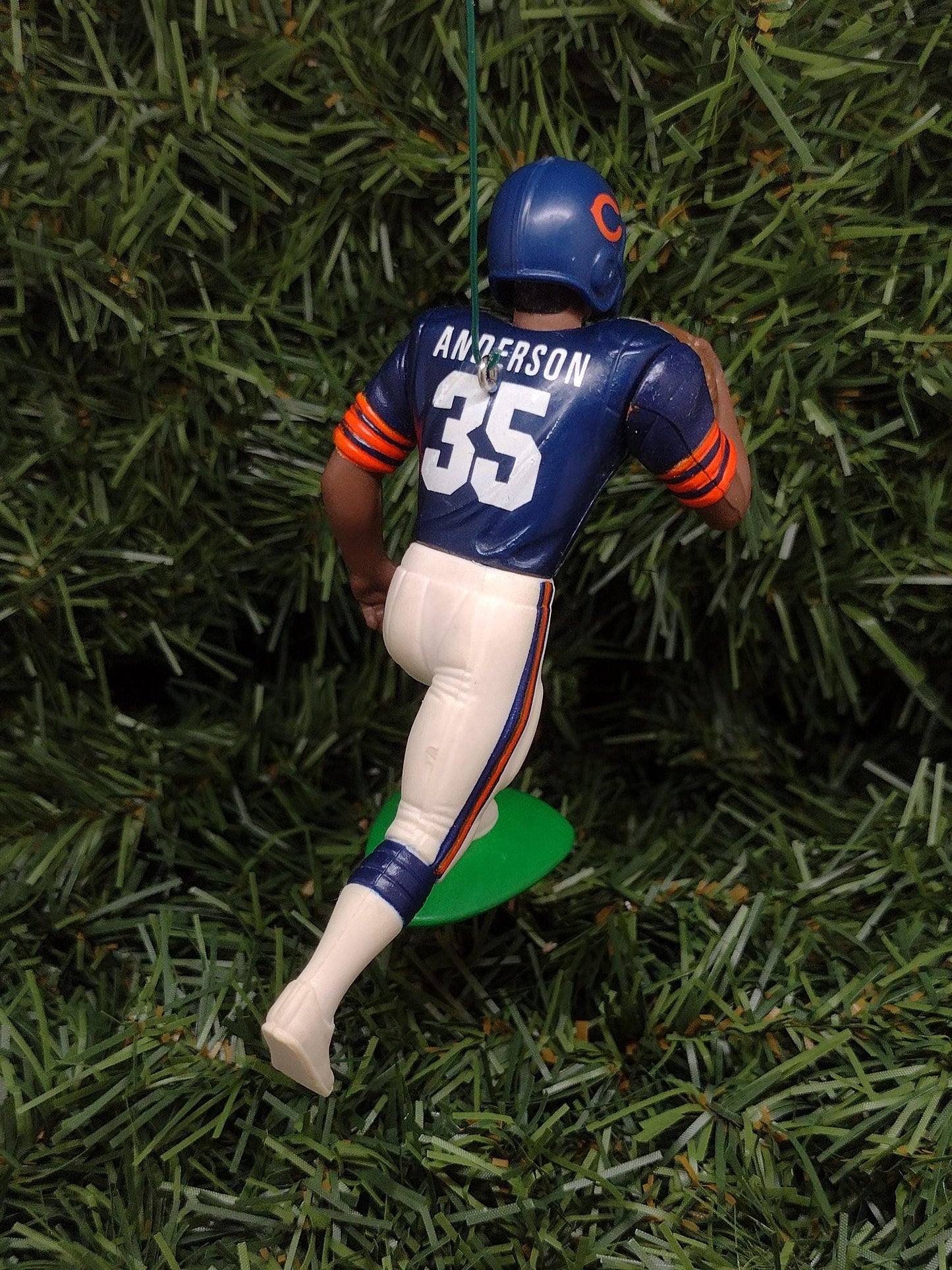 CHICAGO BEARS Ornament Neal Anderson Christmas Tree Decoration NFL Football Unique Gift Idea