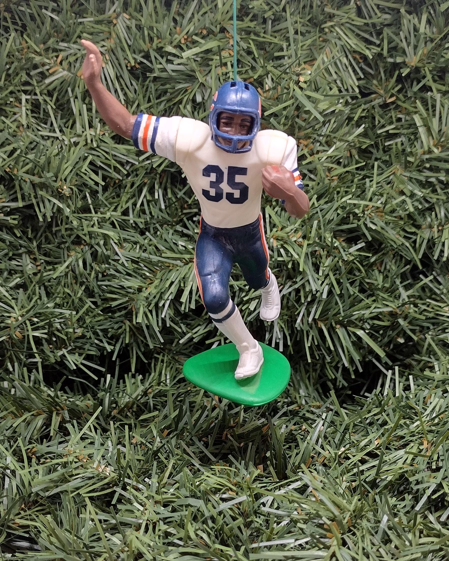 CHICAGO BEARS Ornament Neal Anderson Christmas Tree Decoration NFL Football Unique Gift Idea