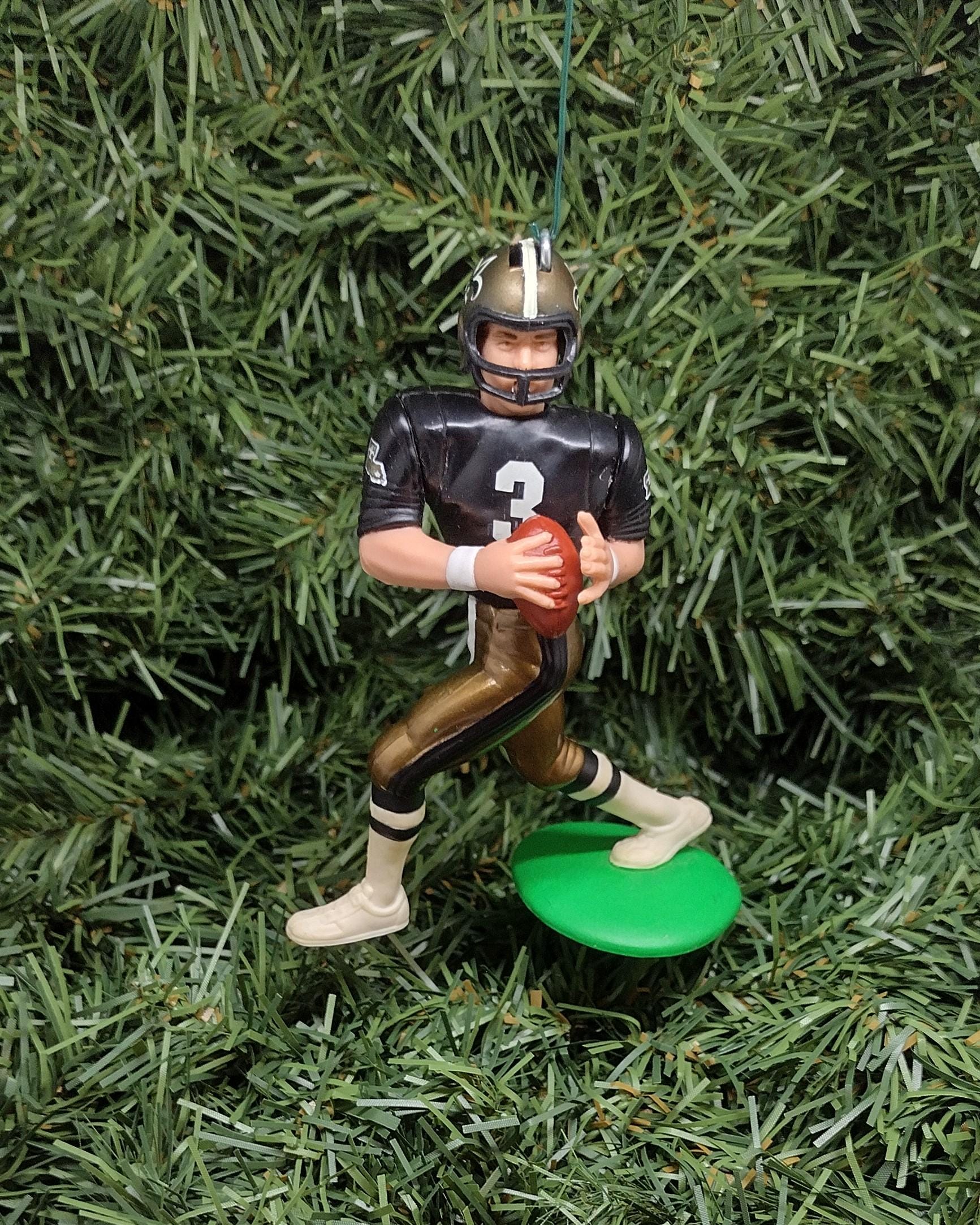 Bobby Hebert NEW ORLEANS SAINTS Christmas tree ornament xmas nfl football figure unique gift idea