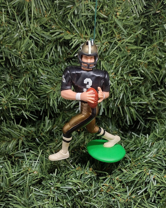 Bobby Hebert NEW ORLEANS SAINTS Christmas tree ornament xmas nfl football figure unique gift idea