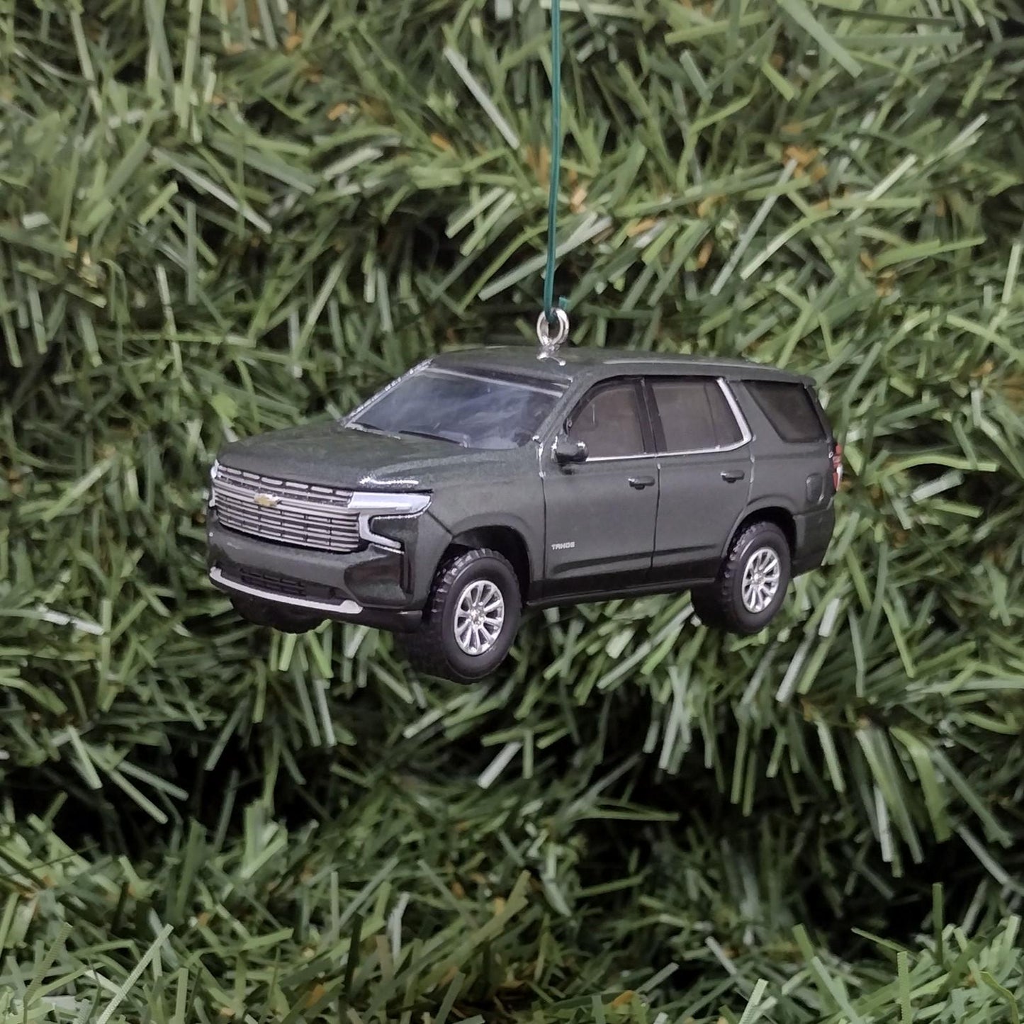 Chevy Tahoe Ornament Christmas Gift Idea for Car Enthusiast Chevrolet Unique Xmas Tree Decoration Great Detail