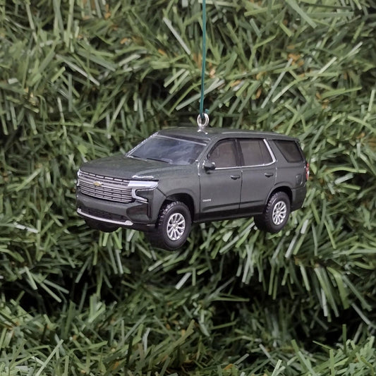 Chevy Tahoe Ornament Christmas Gift Idea for Car Enthusiast Chevrolet Unique Xmas Tree Decoration Great Detail