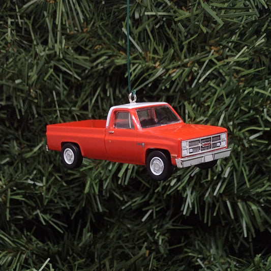 GMC Sierra Ornament 1984 2500 Truck Christmas Gift General Motors Pickup Xmas Tree Decoration