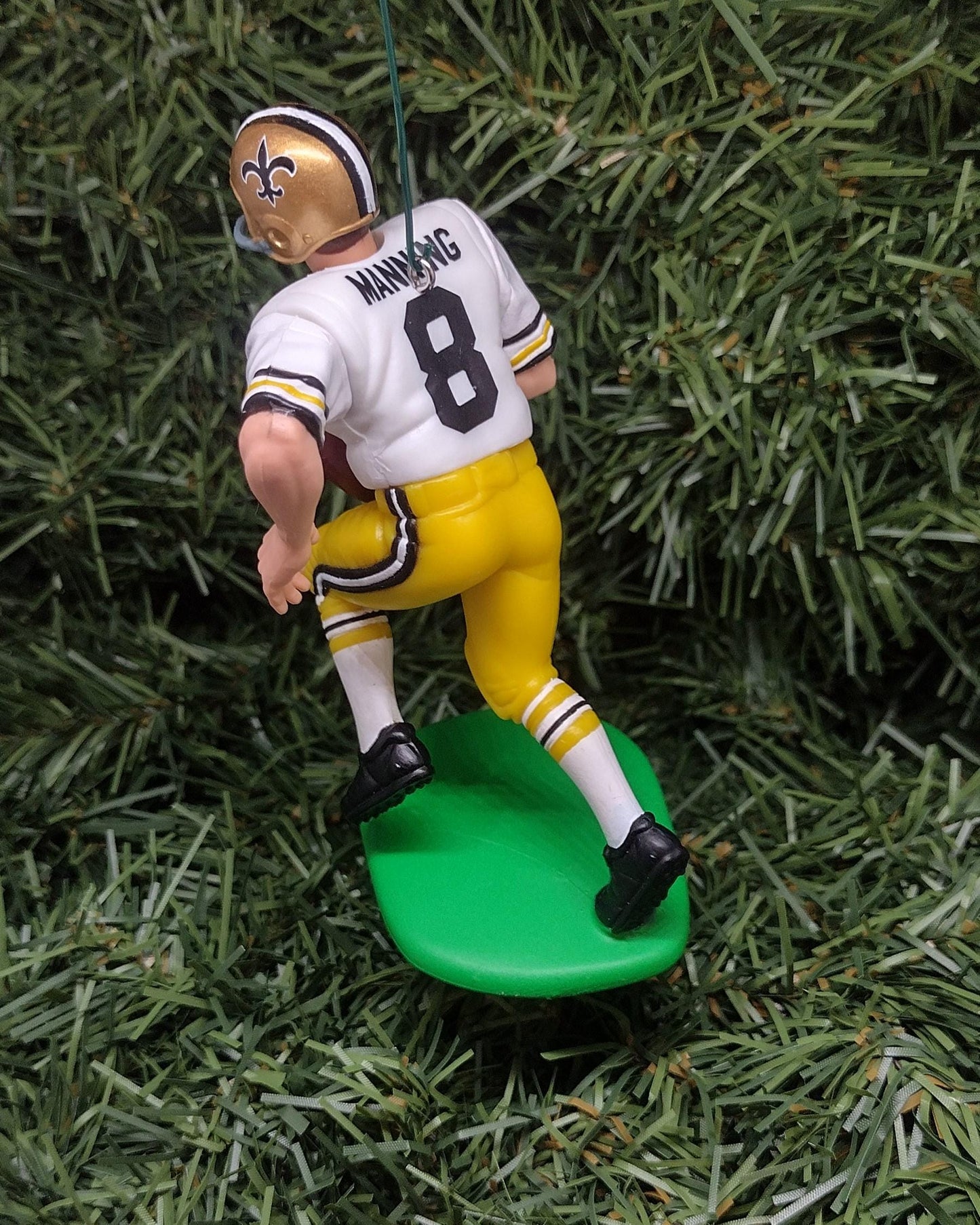 Archie Manning NEW ORLEANS SAINTS Ornament Christmas Gift Idea Unique Xmas Tree decoration Nfl Football Figure