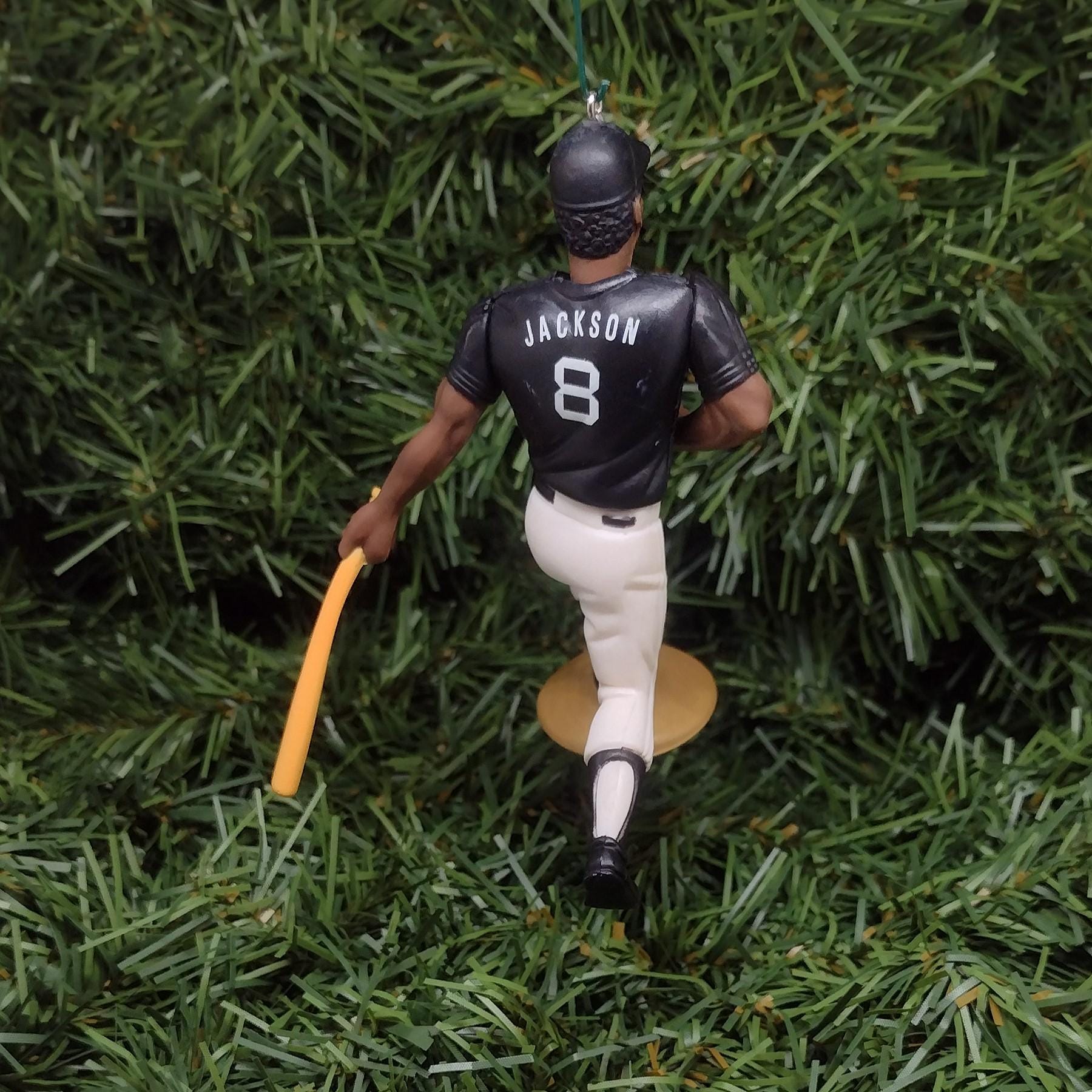 Bo Jackson CHICAGO WHITE SOX Christmas tree ornament baseball xmas mlb figure unique gift idea