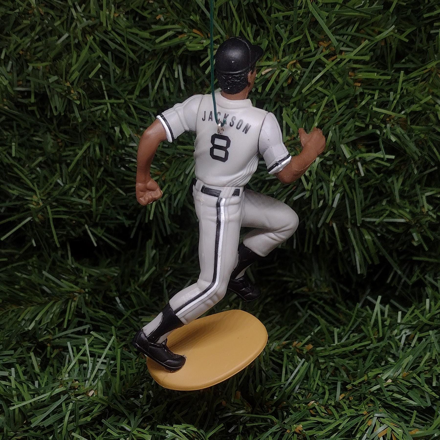 Bo Jackson CHICAGO WHITE SOX Christmas tree ornament baseball xmas mlb figure unique gift idea