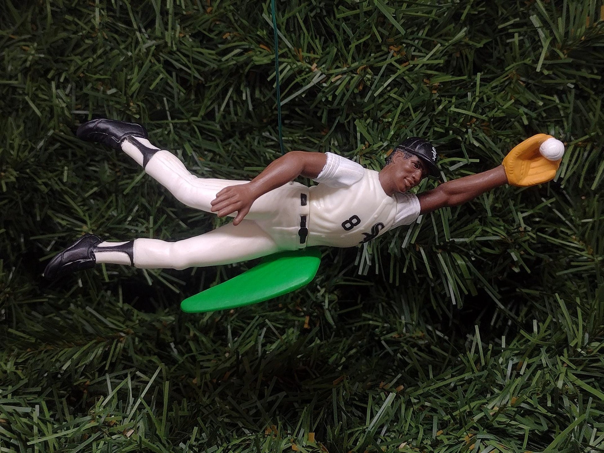 Bo Jackson CHICAGO WHITE SOX Christmas tree ornament baseball xmas mlb figure unique gift idea